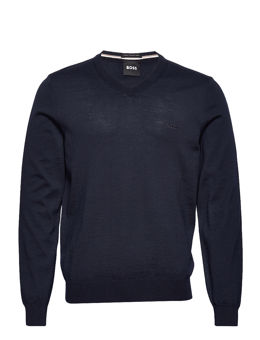 BOSS - Baram-L - v-ausschnitt - dark blue - 0