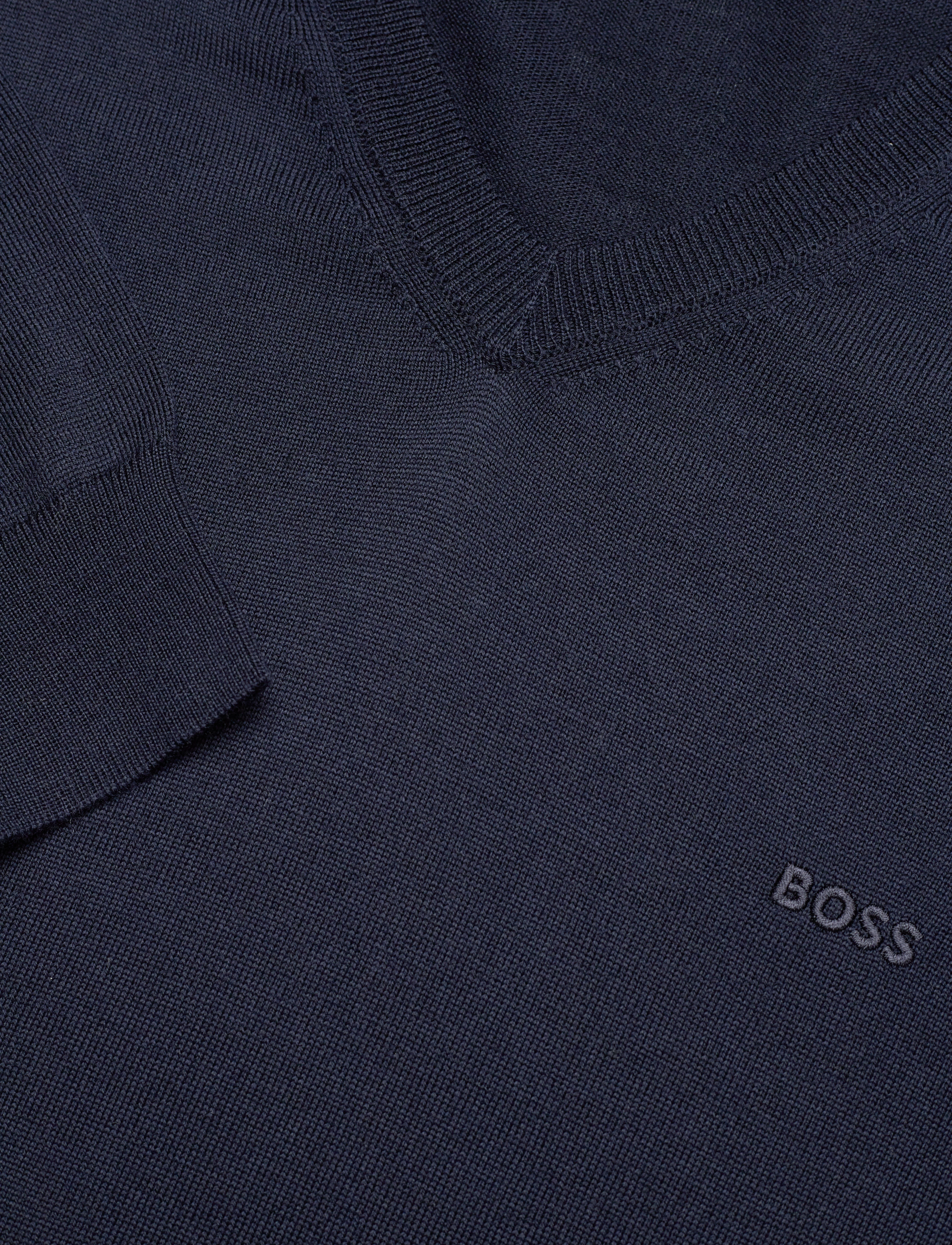 BOSS - Baram-L - megztiniai - dark blue - 3