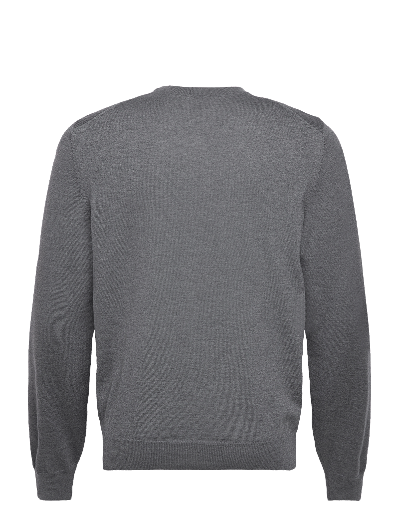 BOSS - Baram-L - v-hals - medium grey - 1