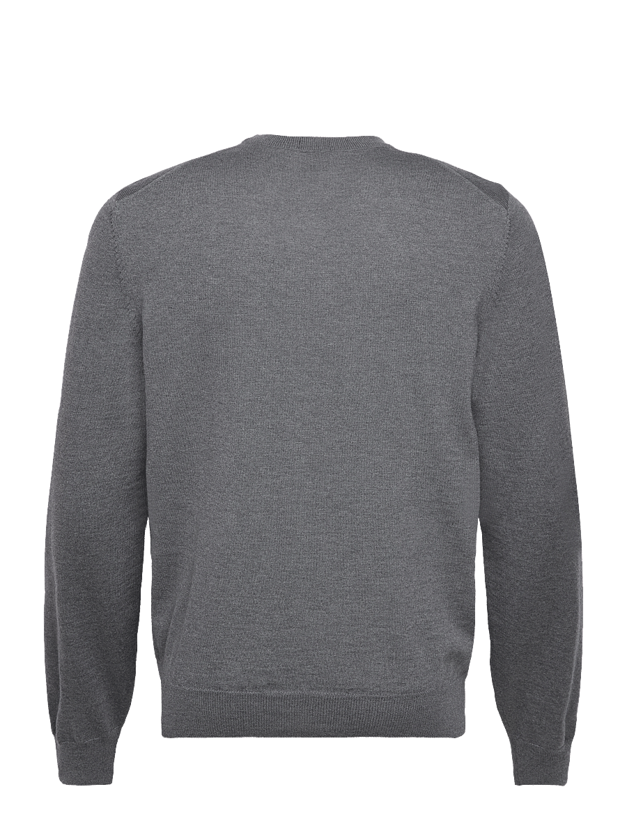 BOSS - Baram-L - v-ausschnitt - medium grey - 1