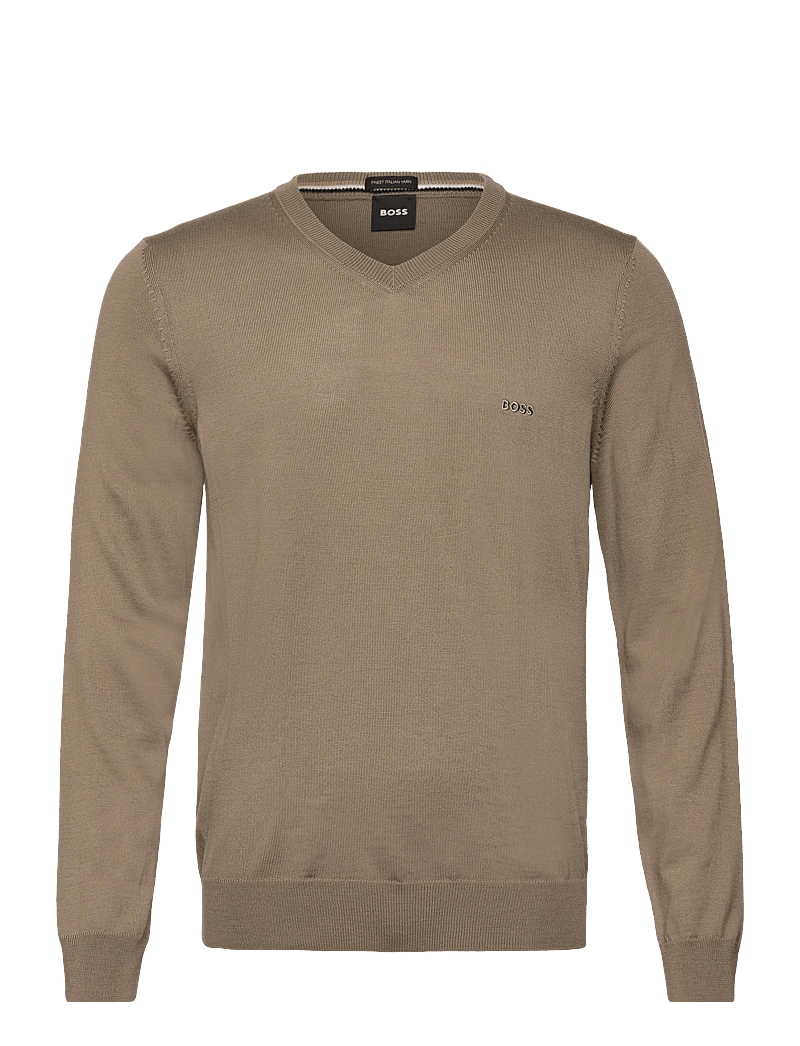 BOSS - Baram-L - v-kaelusega kudumid - open brown - 0