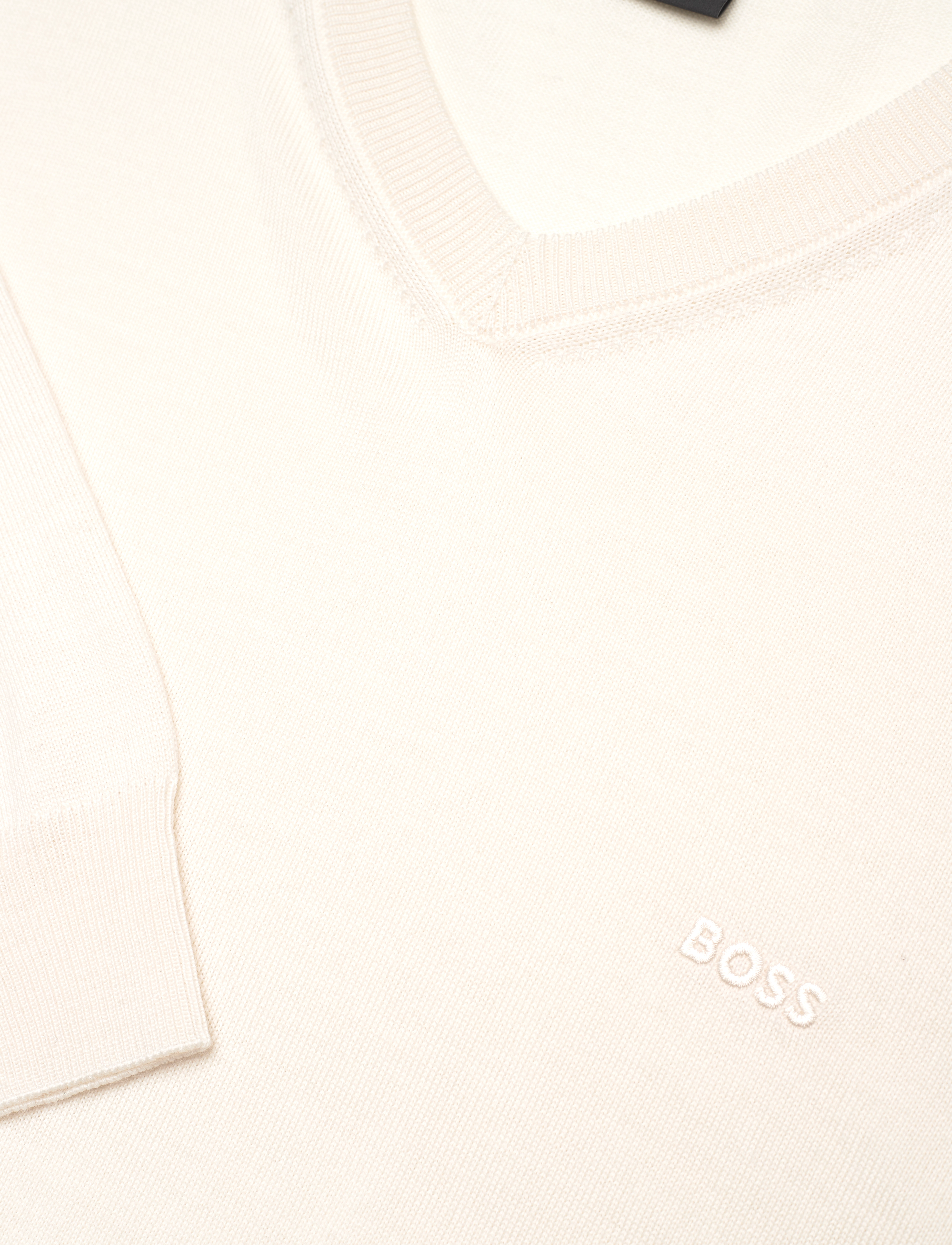 BOSS - Baram-L - v-ausschnitt - open white - 2