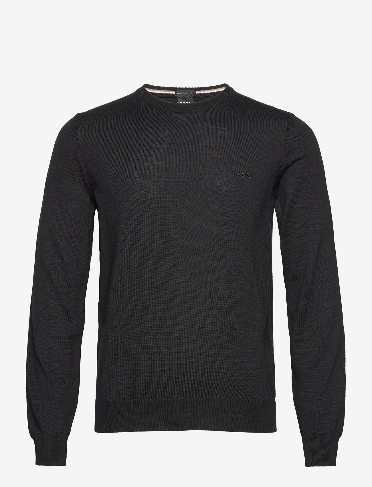 BOSS - Botto-L - Ümmarguse kaelusega kudumid - black - 0