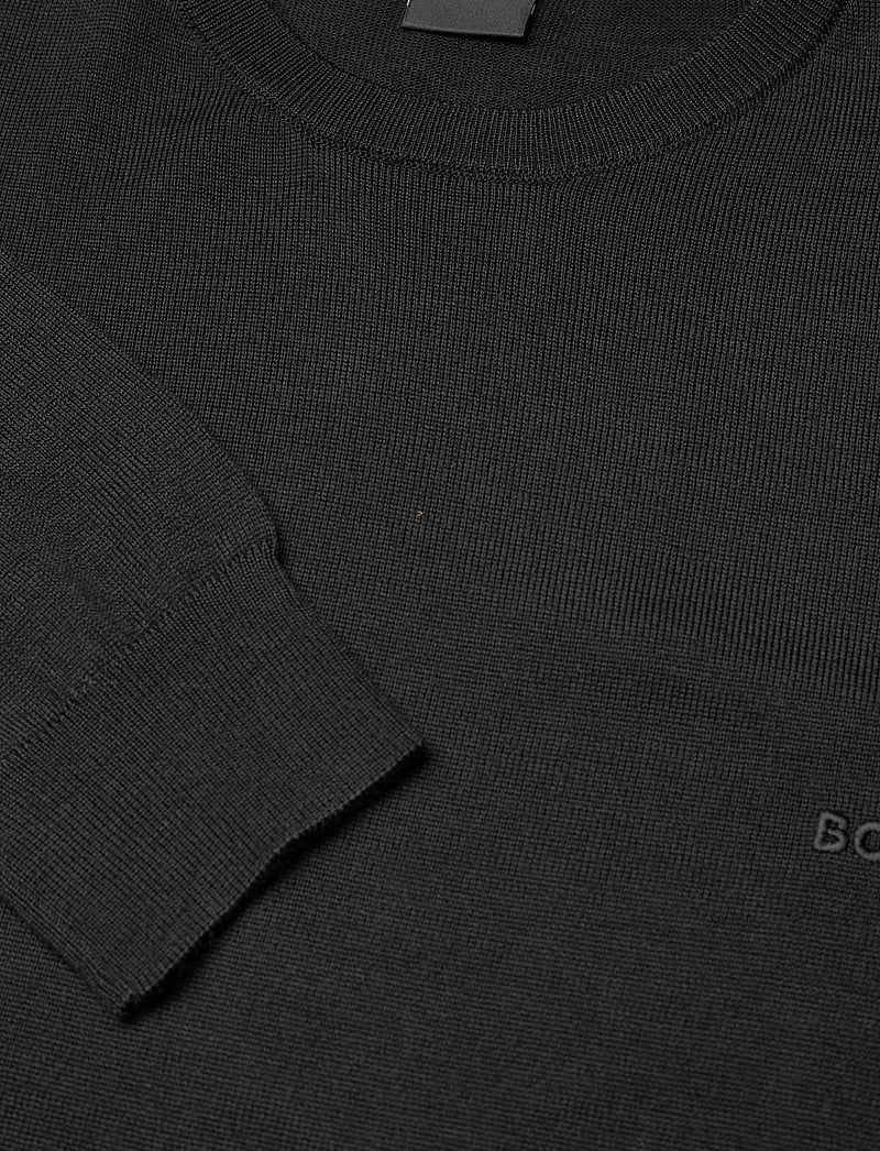 BOSS - Botto-L - Ümmarguse kaelusega kudumid - black - 3