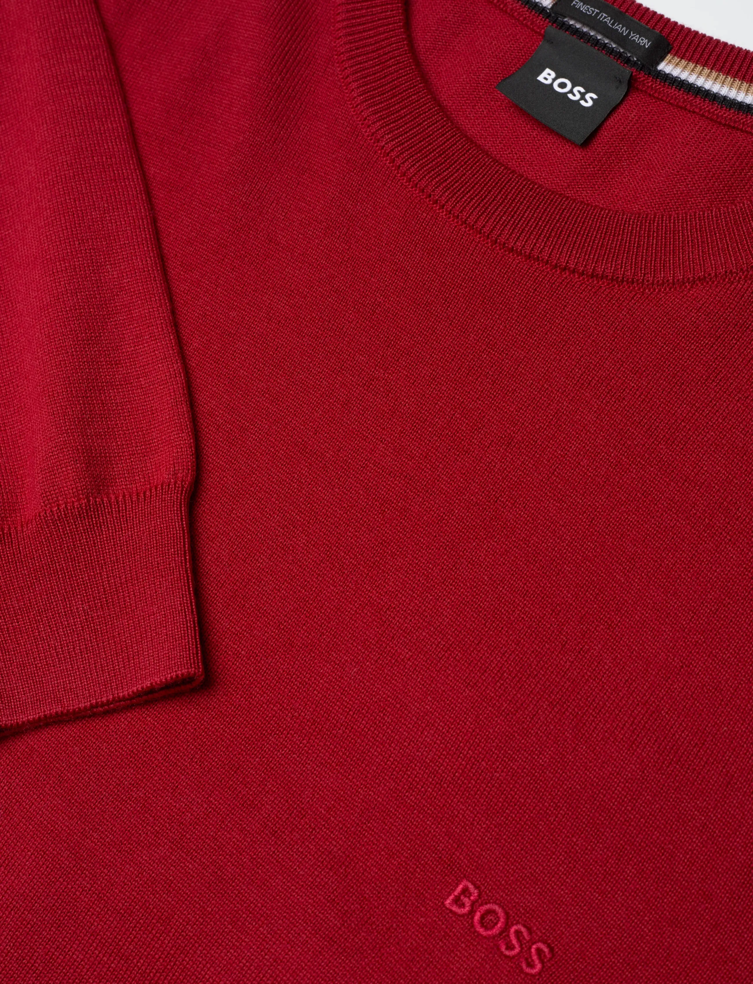 BOSS - Botto-L - rundhals - medium red - 2