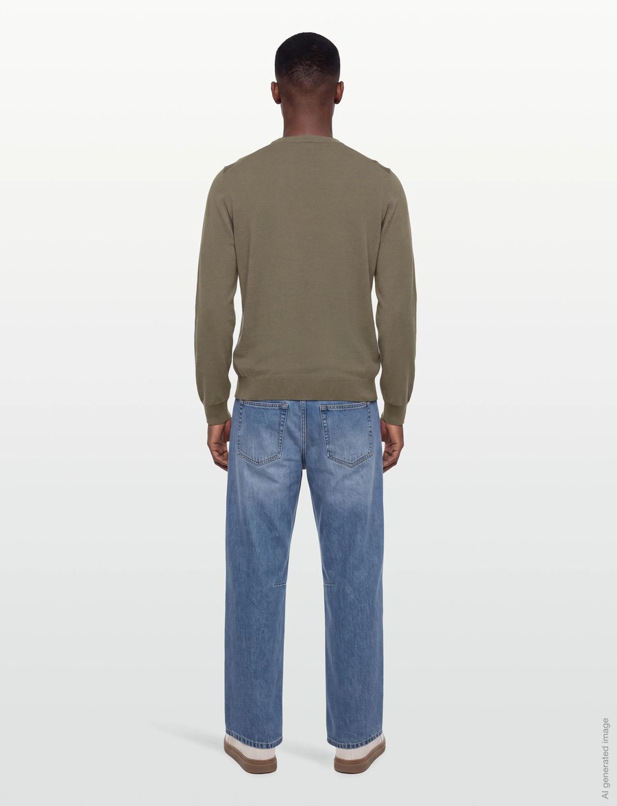 BOSS - Botto-L - rundhals - open brown - 4