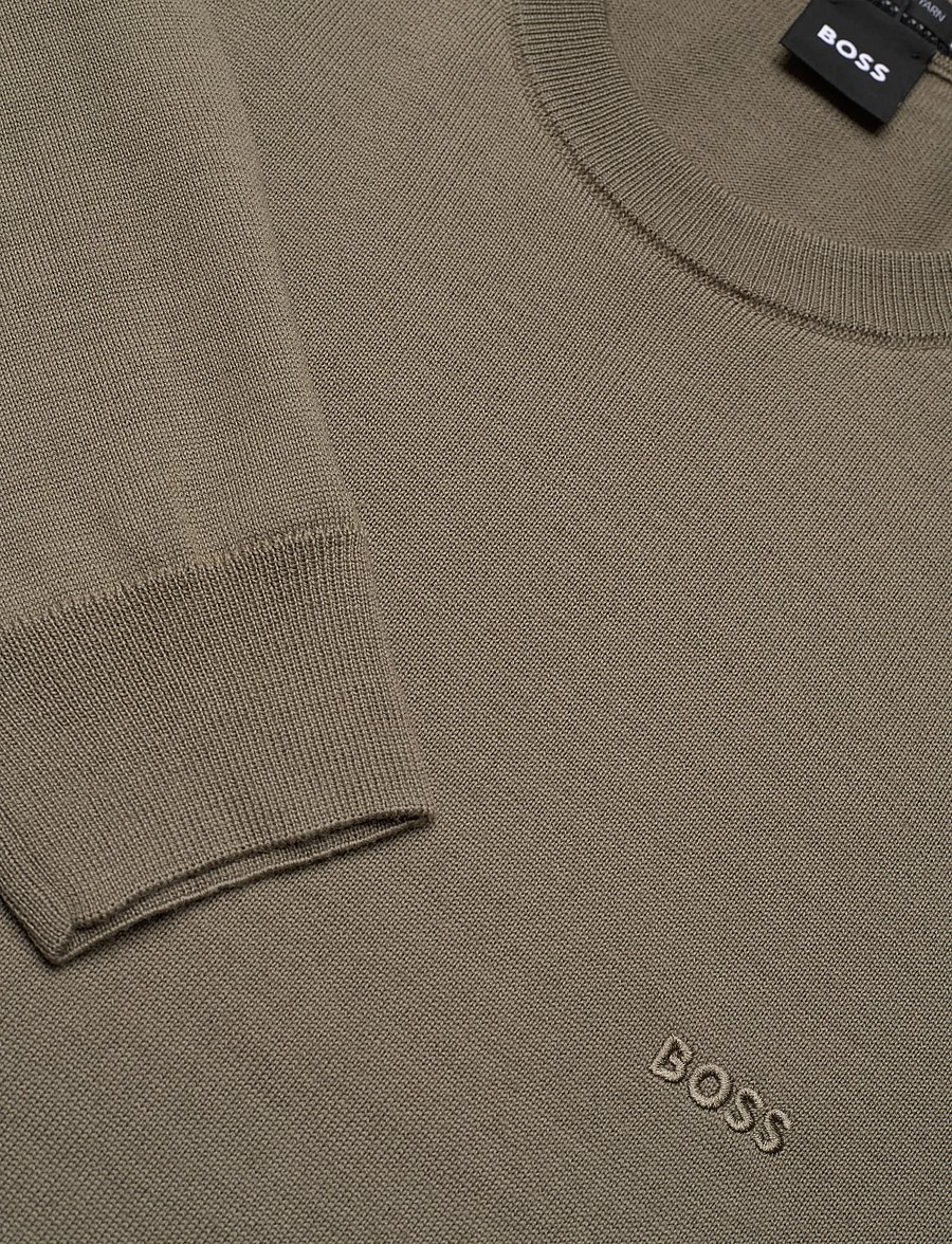 BOSS - Botto-L - rund hals - open brown - 2