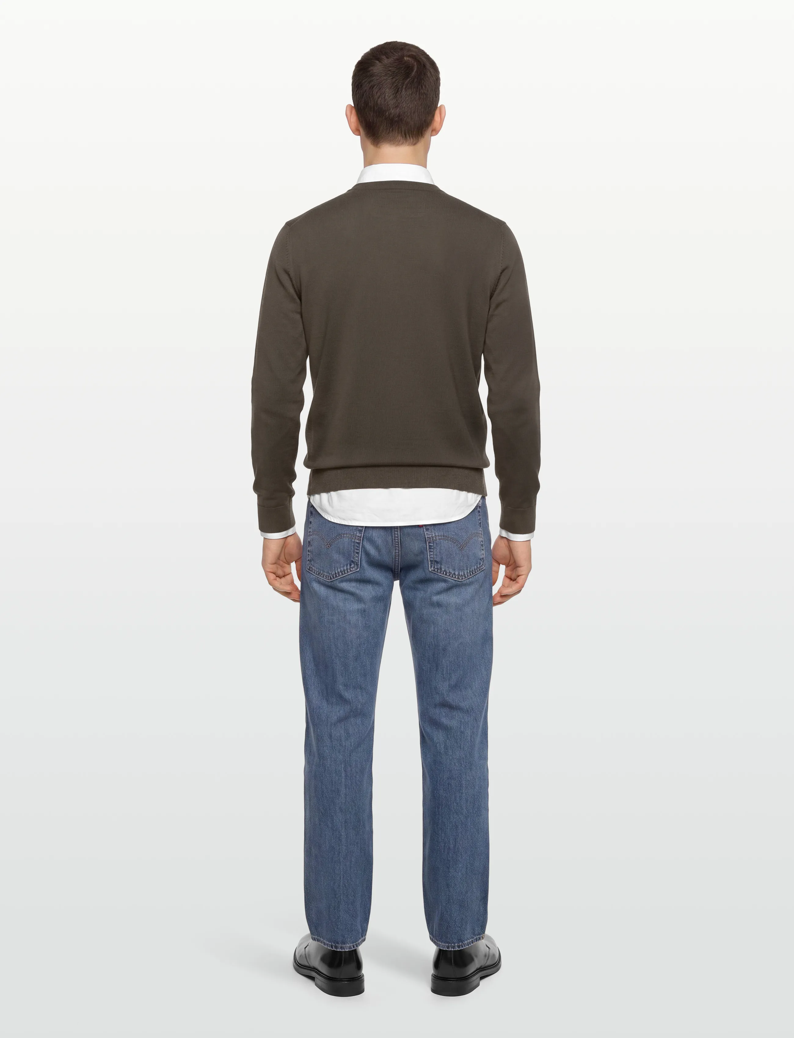 BOSS - Botto-L - round necks - open green - 4