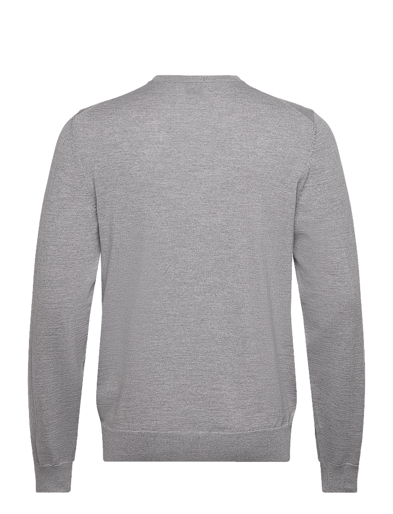 BOSS - Botto-L - Ümmarguse kaelusega kudumid - open grey - 1