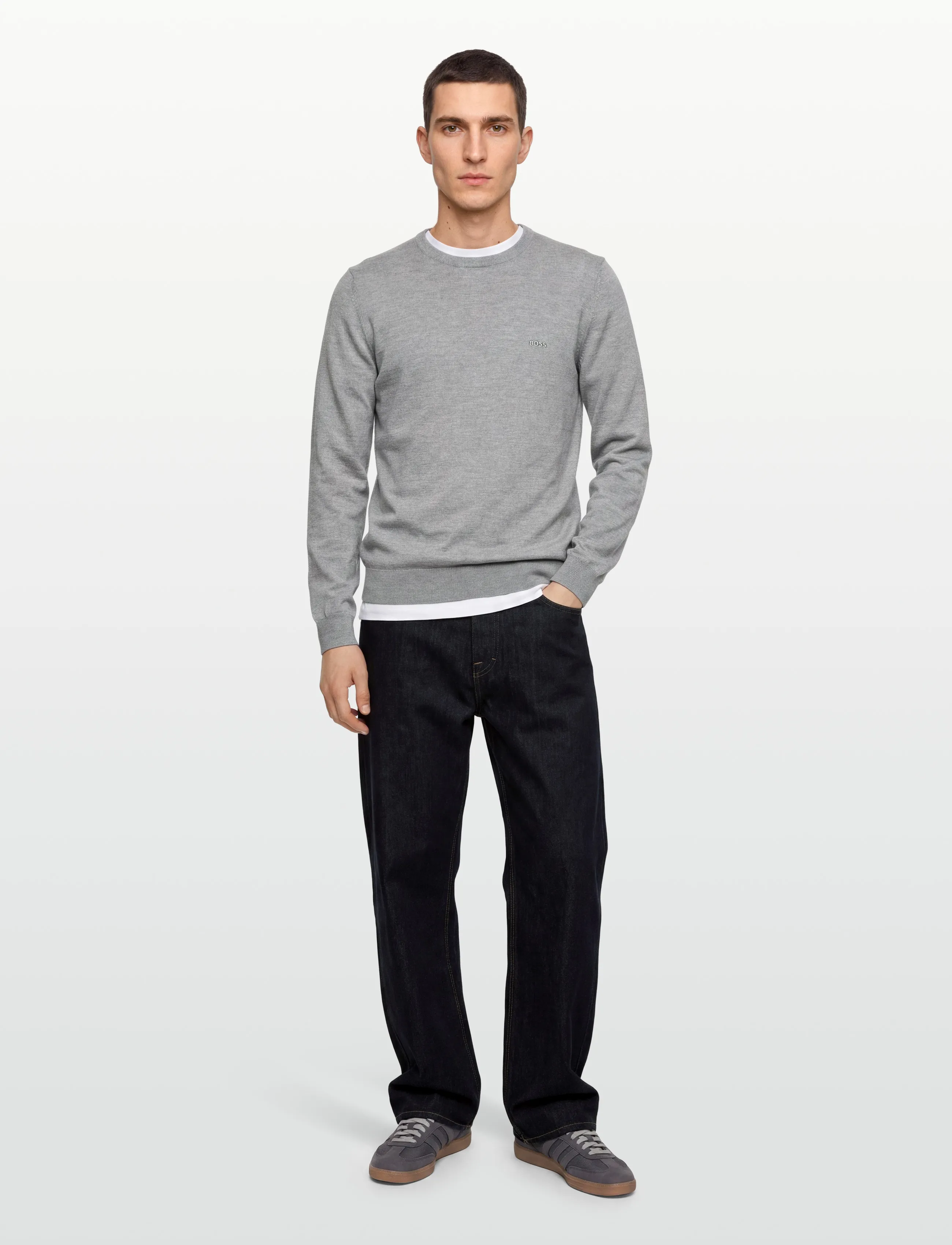BOSS - Botto-L - trøjer - open grey - 0
