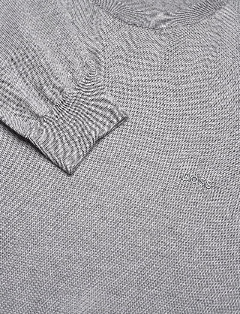 BOSS - Botto-L - Ümmarguse kaelusega kudumid - open grey - 2