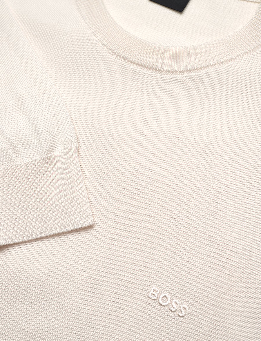 BOSS - Botto-L - rund hals - open white - 2