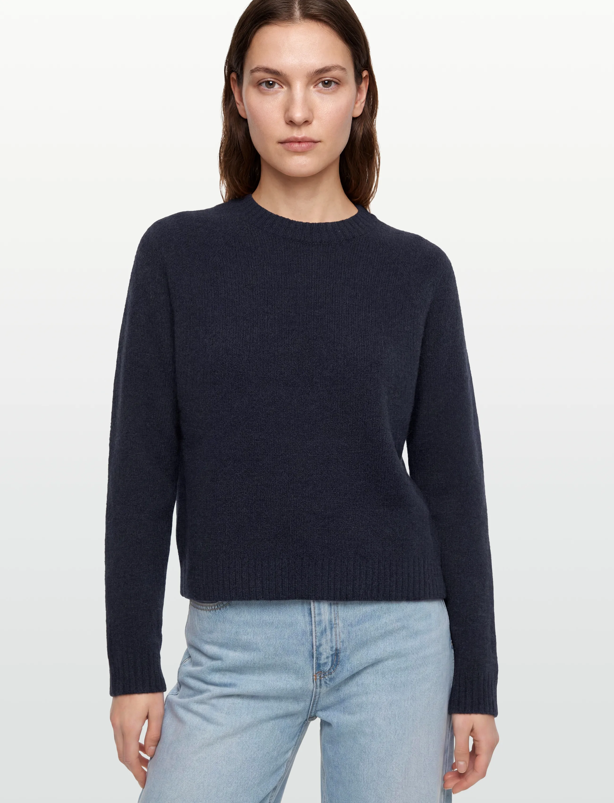 BOSS - Febisan - long-sleeved tops - dark blue - 3