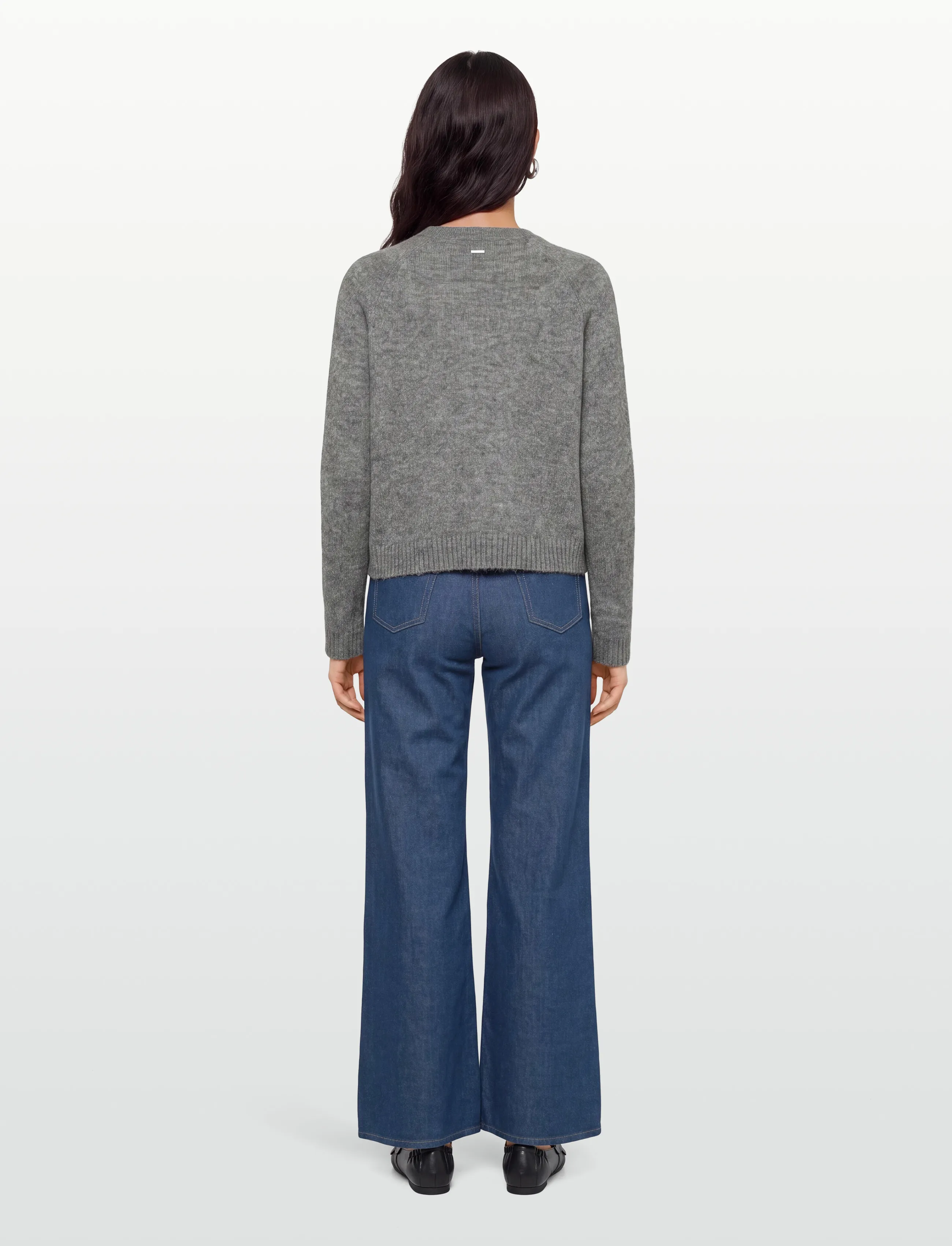 BOSS - Febisan - long-sleeved tops - light/pastel grey - 4