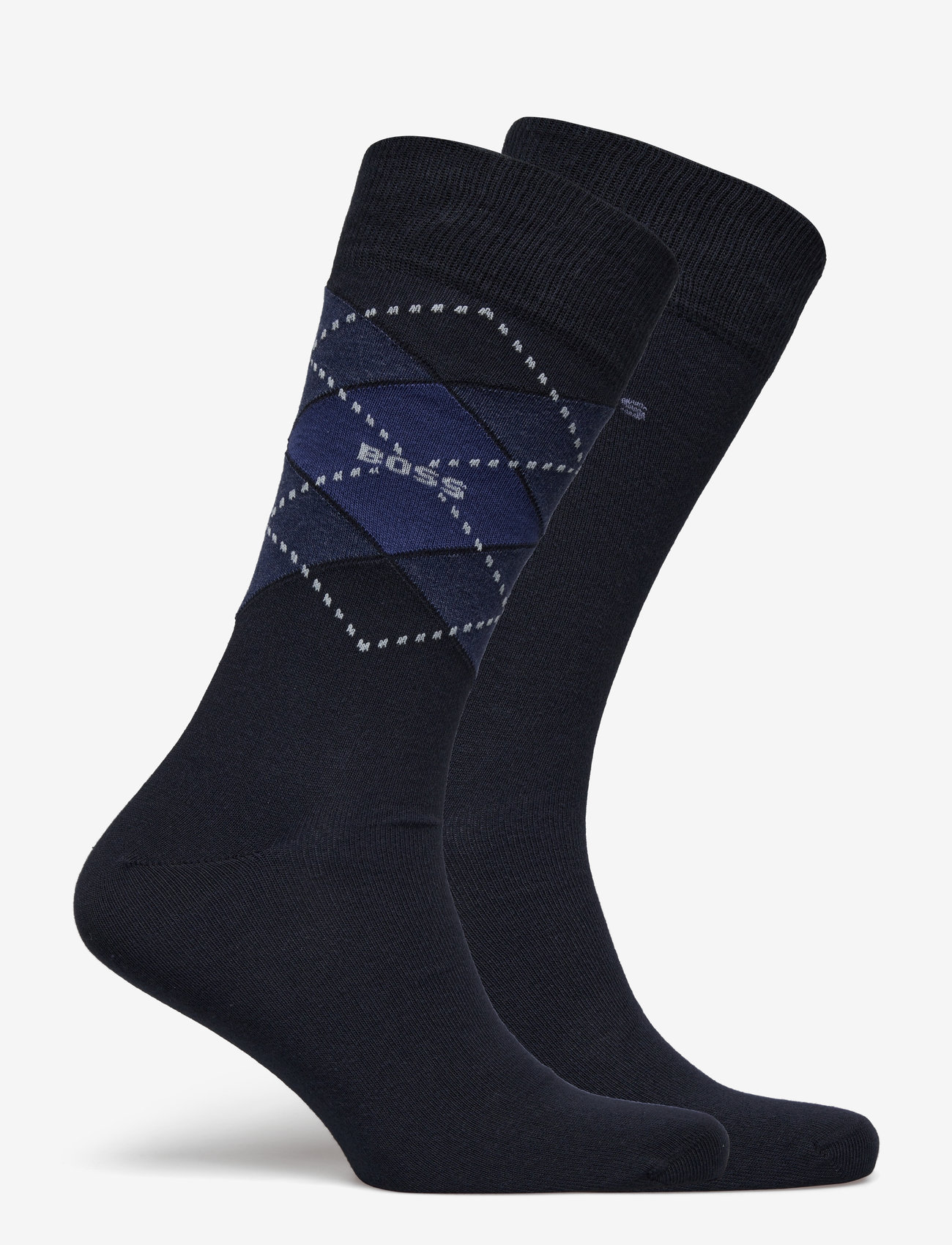 BOSS - 2P RS Argyle CC - klassikalised sokid - dark blue - 1