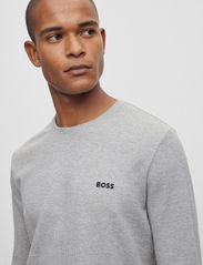 BOSS - Waffle LS-Shirt - pyjamasöverdelar - medium grey - 3