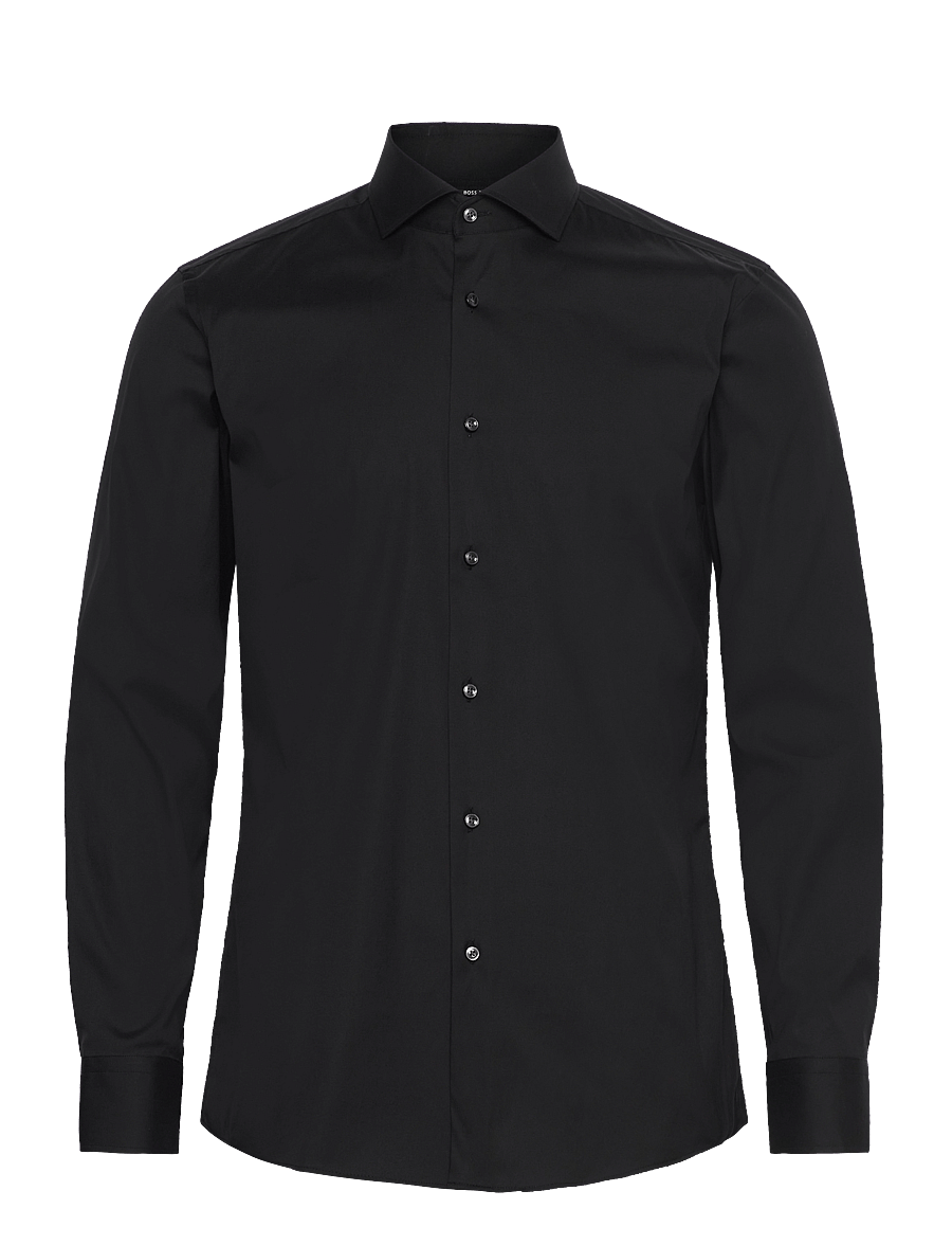 BOSS - P-HANK-spread-C1-222 - formal shirts - black - 1