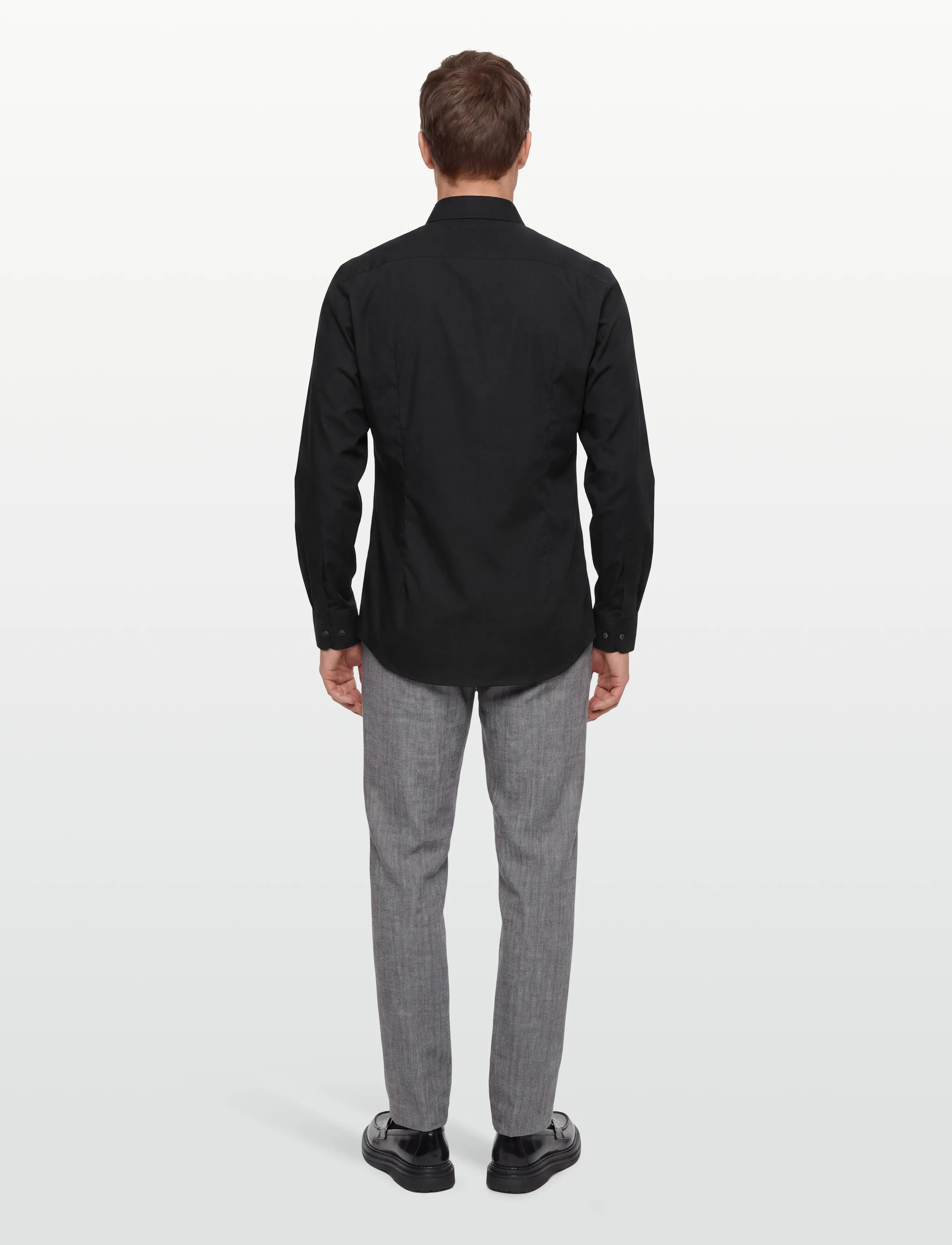 BOSS - P-HANK-spread-C1-222 - basic skjortor - black - 4
