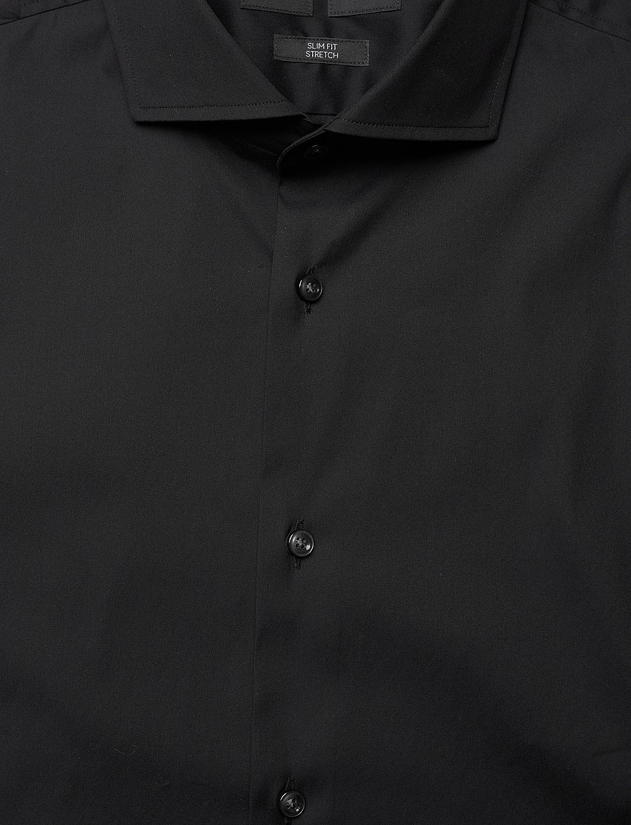 BOSS - P-HANK-spread-C1-222 - formal shirts - black - 5