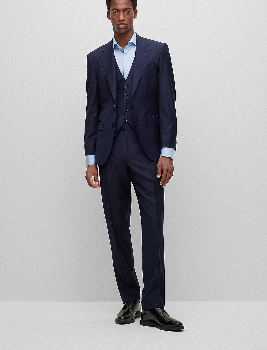 BOSS - P-HANK-spread-C1-222 - fínni skyrtur - light/pastel blue - 0
