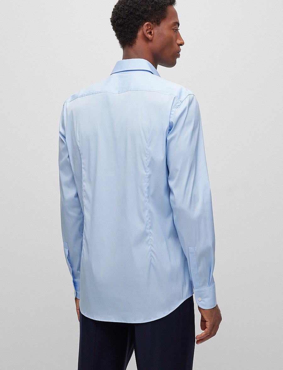 BOSS - P-HANK-spread-C1-222 - fínni skyrtur - light/pastel blue - 3