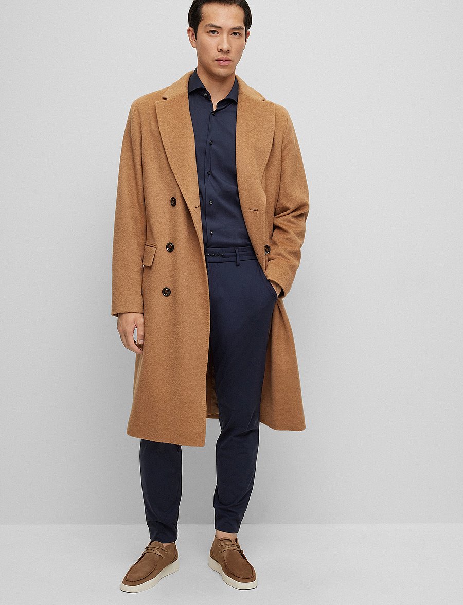 BOSS - P-HANK-spread-C1-222 - formelle hemden - navy - 0