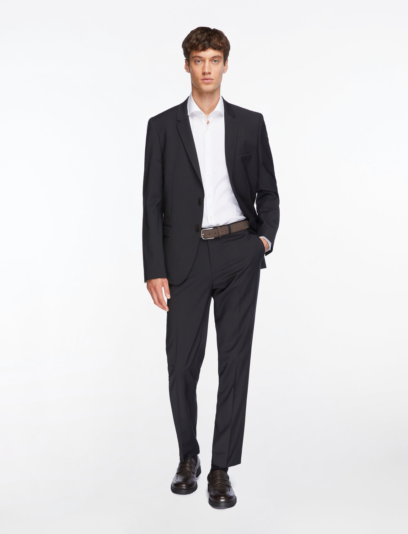 BOSS - P-HANK-spread-C1-222 - julegaver under 1000kr - white - 1