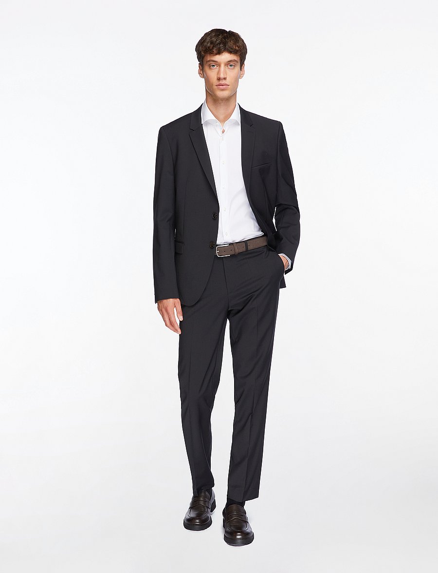 BOSS - P-HANK-spread-C1-222 - formal shirts - white - 2