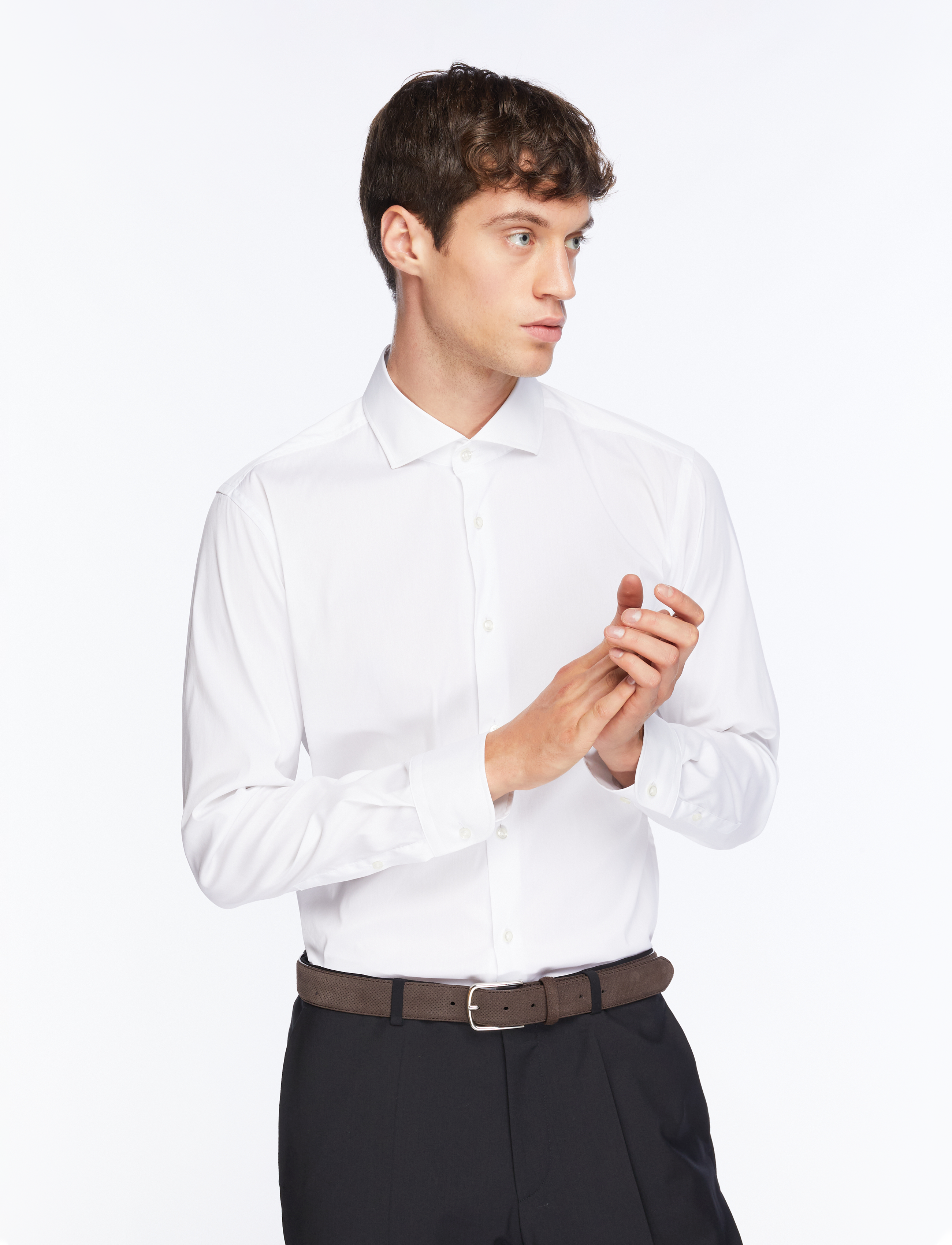 BOSS P-HANK-spread-C1-222 - Skjorter - WHITE / white