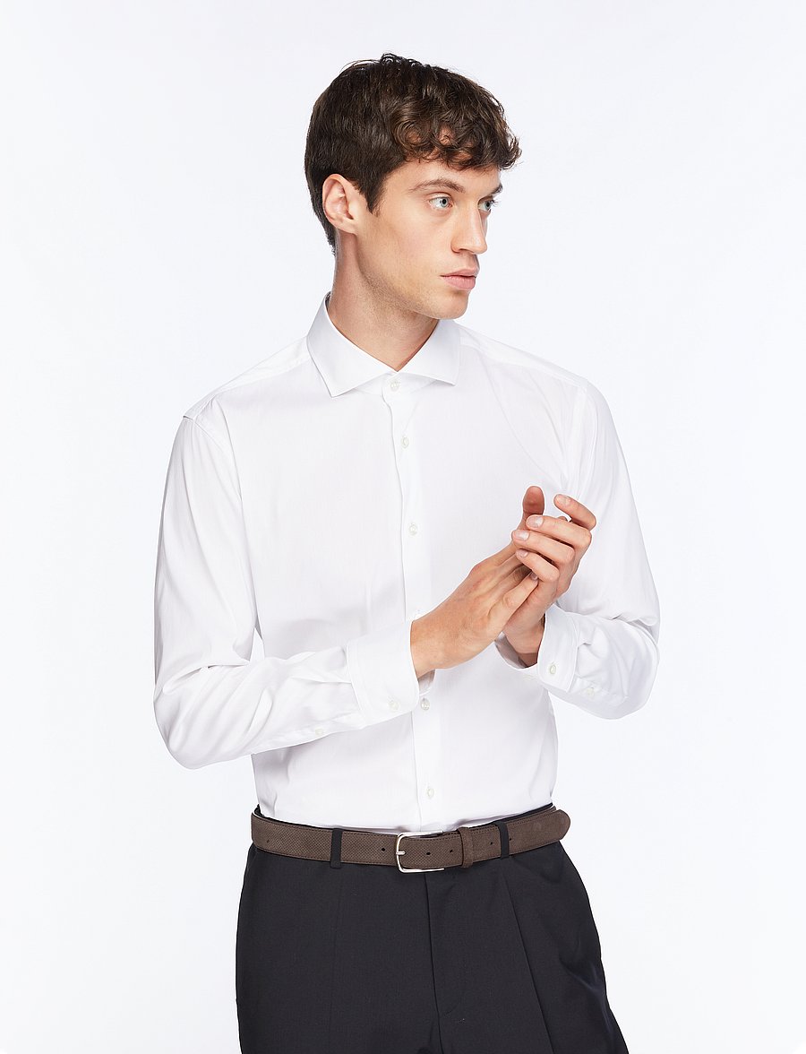 BOSS - P-HANK-spread-C1-222 - formal shirts - white - 0