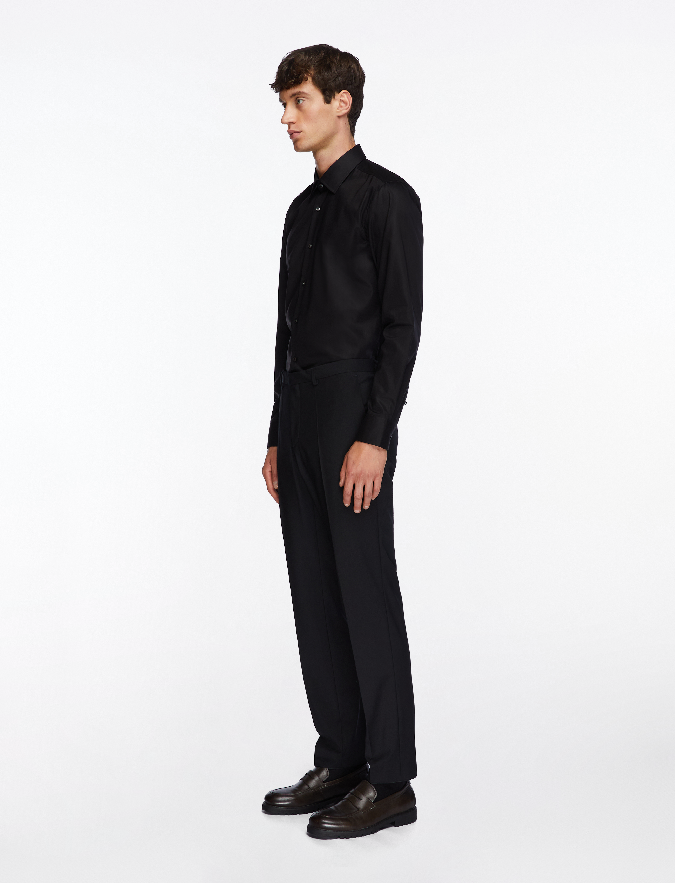BOSS - H-HANK-kent-C1-214 - basic skjorter - black - 3