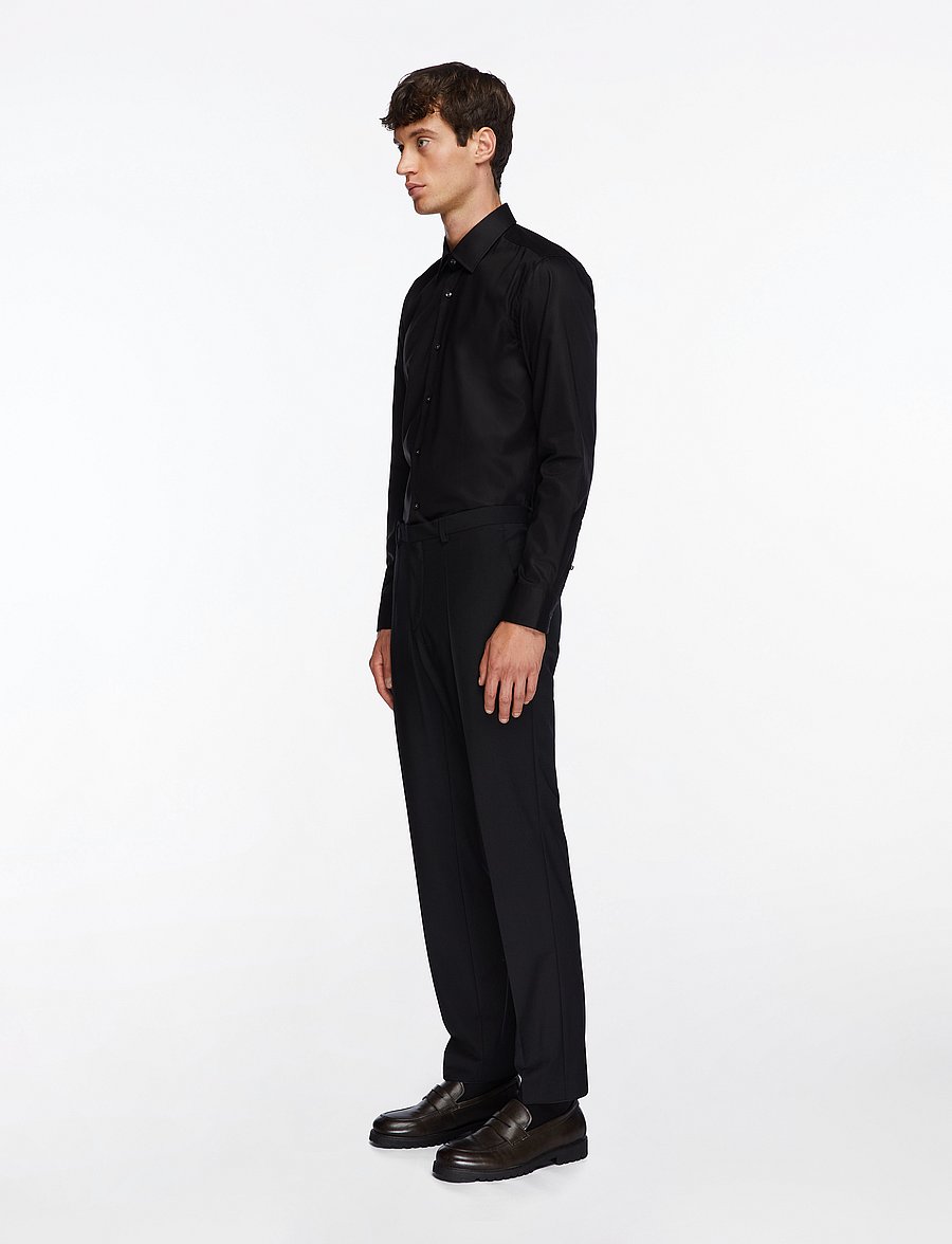 BOSS - H-HANK-kent-C1-214 - formelle hemden - black - 3