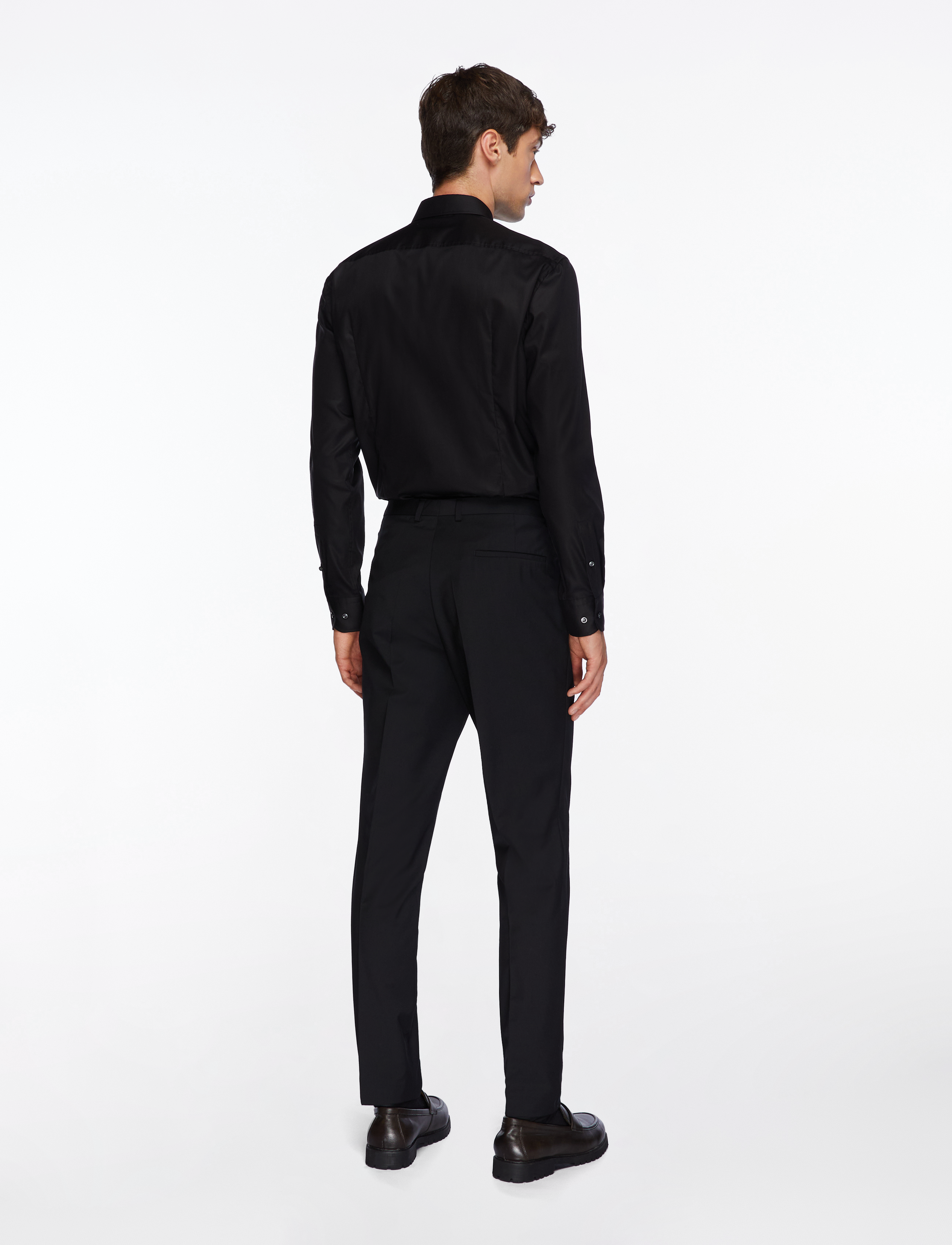 BOSS - H-HANK-kent-C1-214 - basic skjorter - black - 4