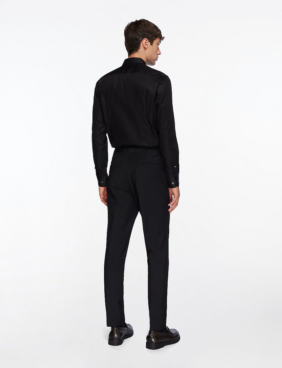 BOSS - H-HANK-kent-C1-214 - formelle hemden - black - 4