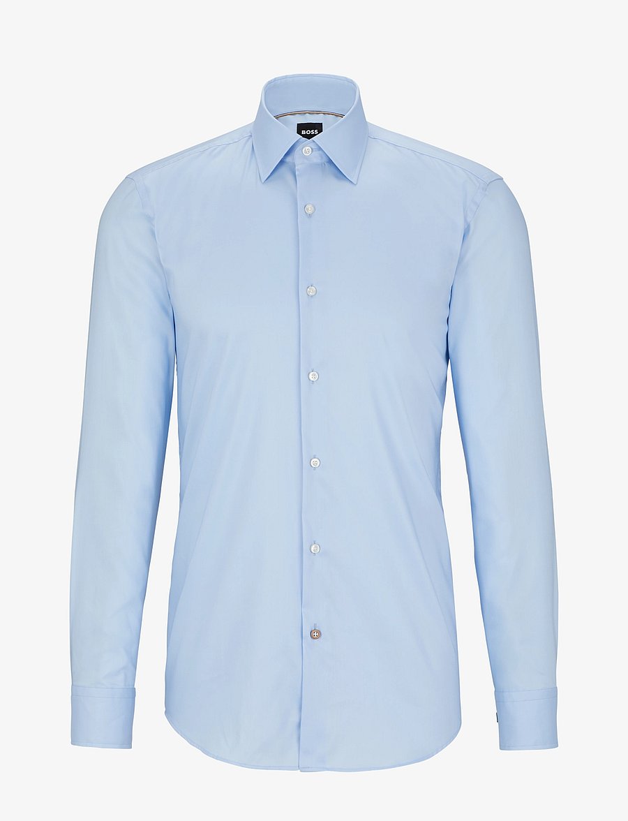 BOSS - H-HANK-kent-C1-214 - formal shirts - light/pastel blue - 1
