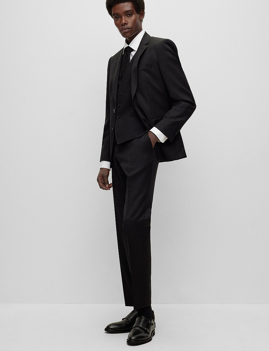 BOSS - H-HANK-kent-C1-214 - formelle hemden - white - 5