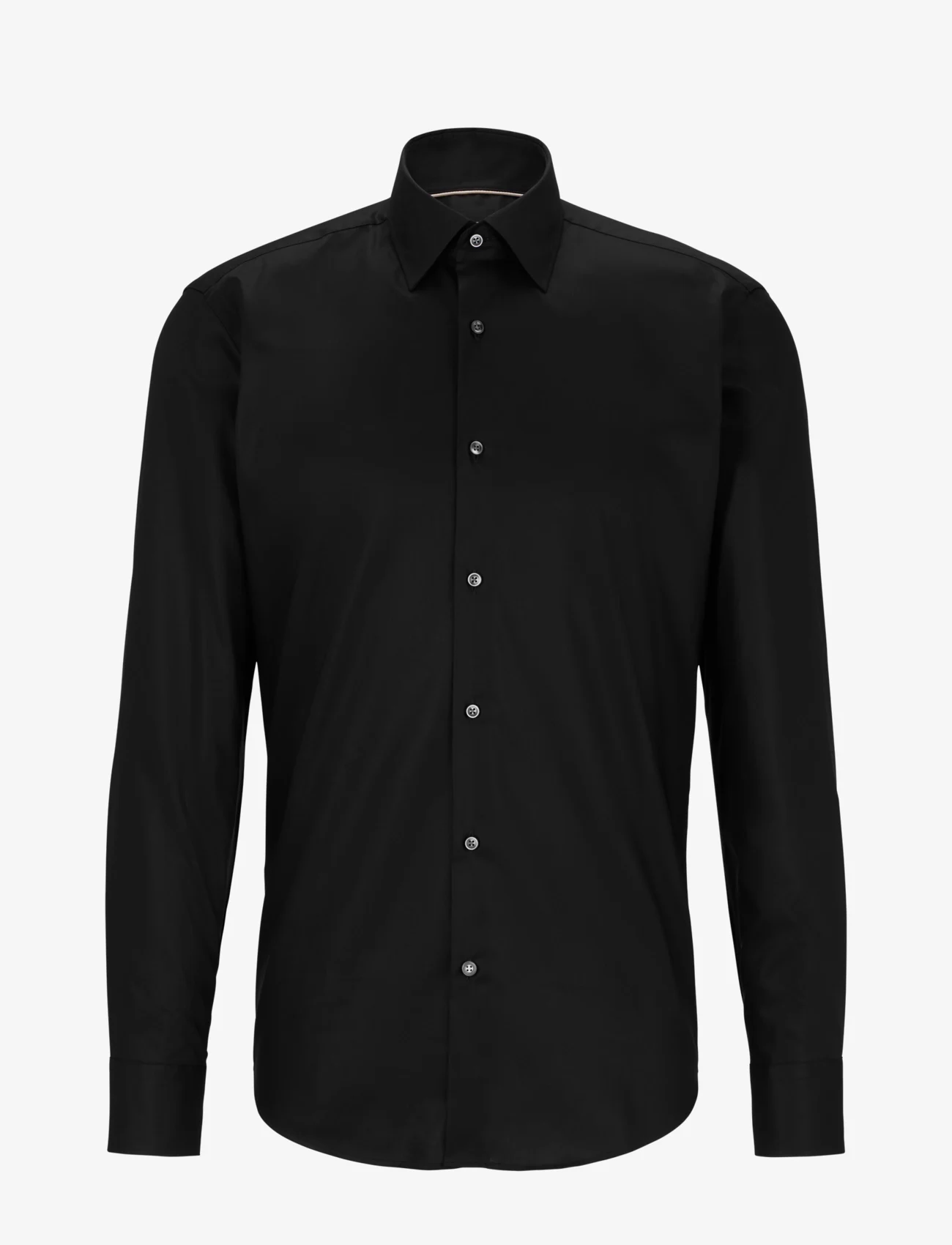 BOSS - H-JOE-kent-C1-214 - basic shirts - black - 0