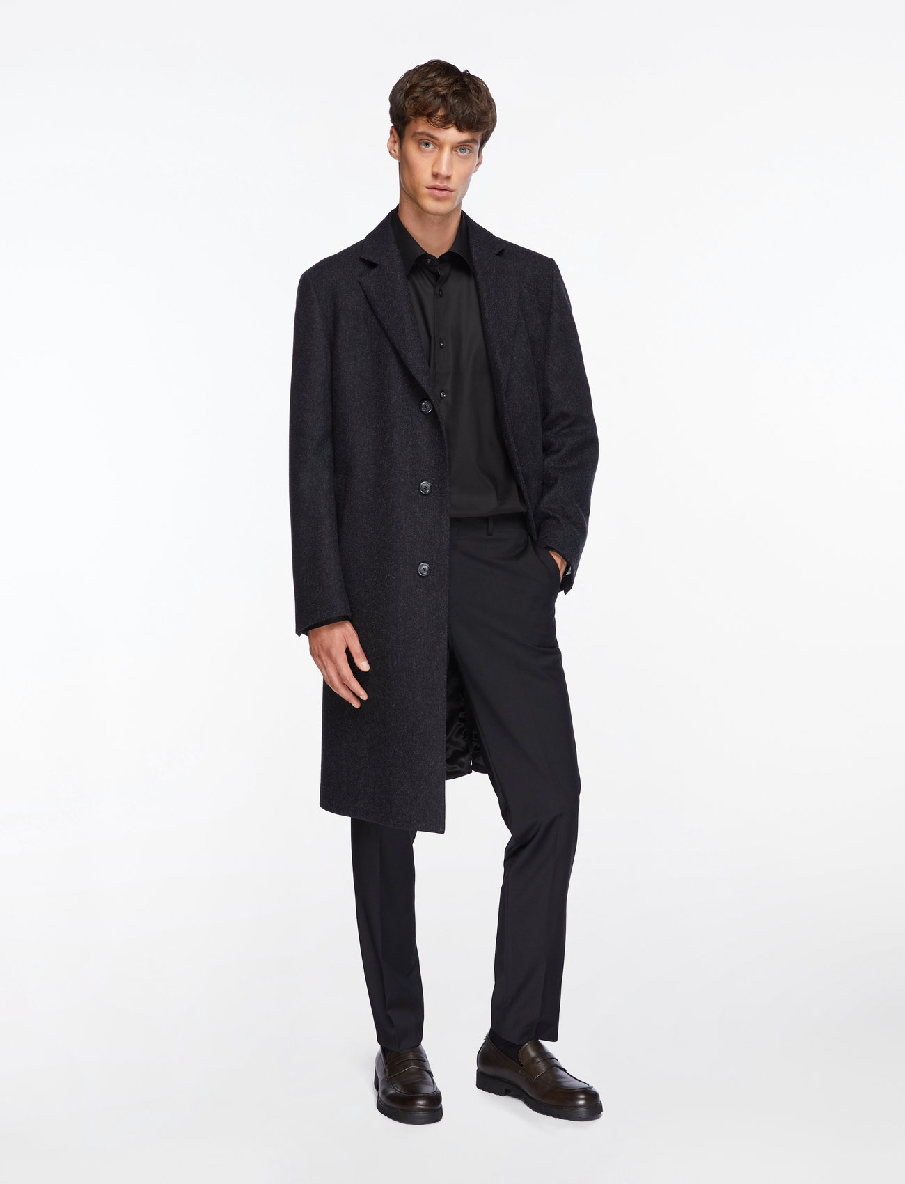 BOSS - H-JOE-kent-C1-214 - basic skjorter - black - 2