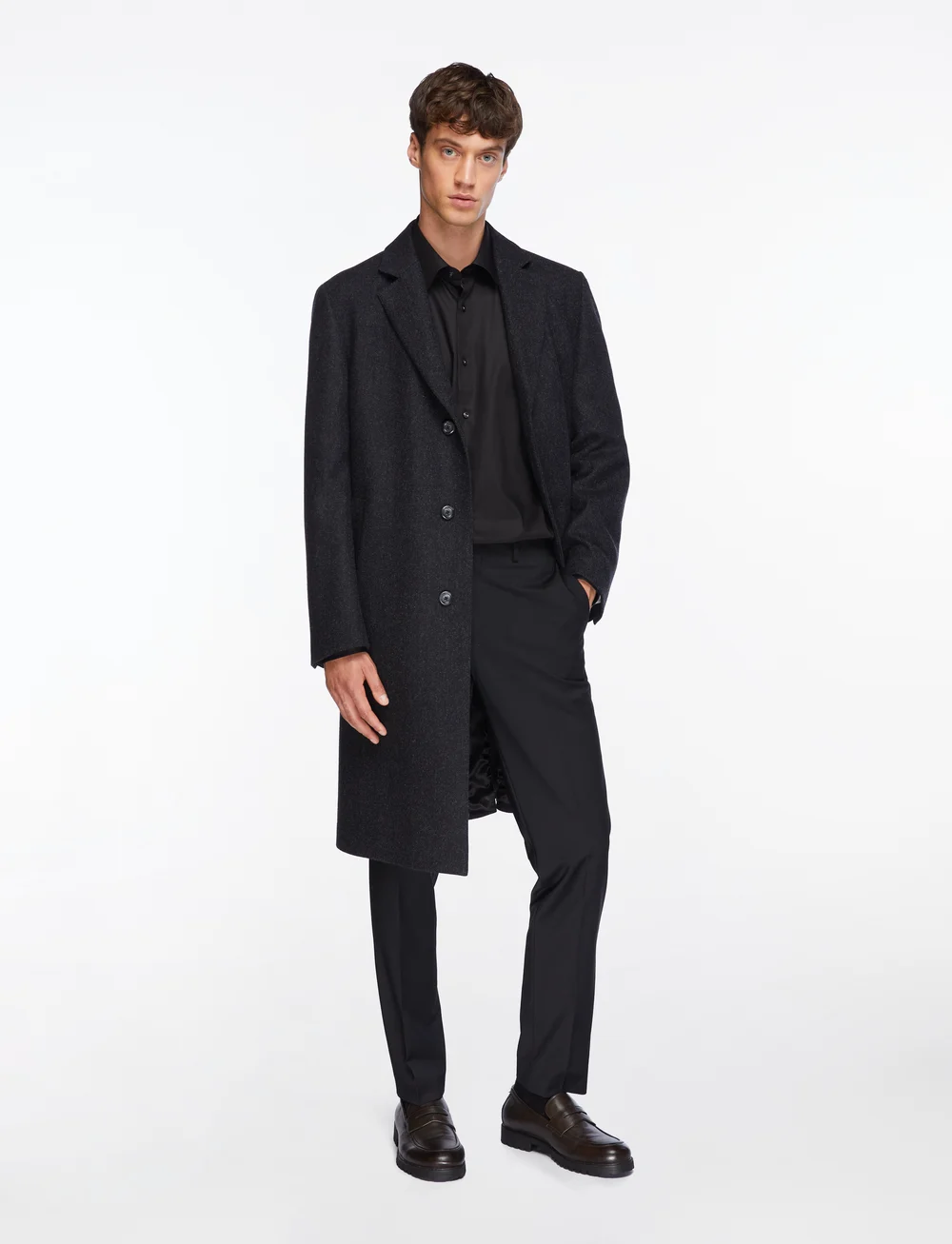 BOSS - H-JOE-kent-C1-214 - peruskauluspaidat - black - 2