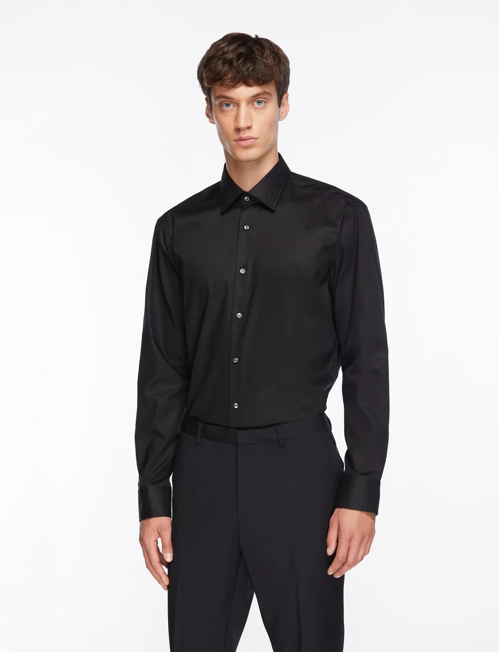 BOSS - H-JOE-kent-C1-214 - peruskauluspaidat - black - 0