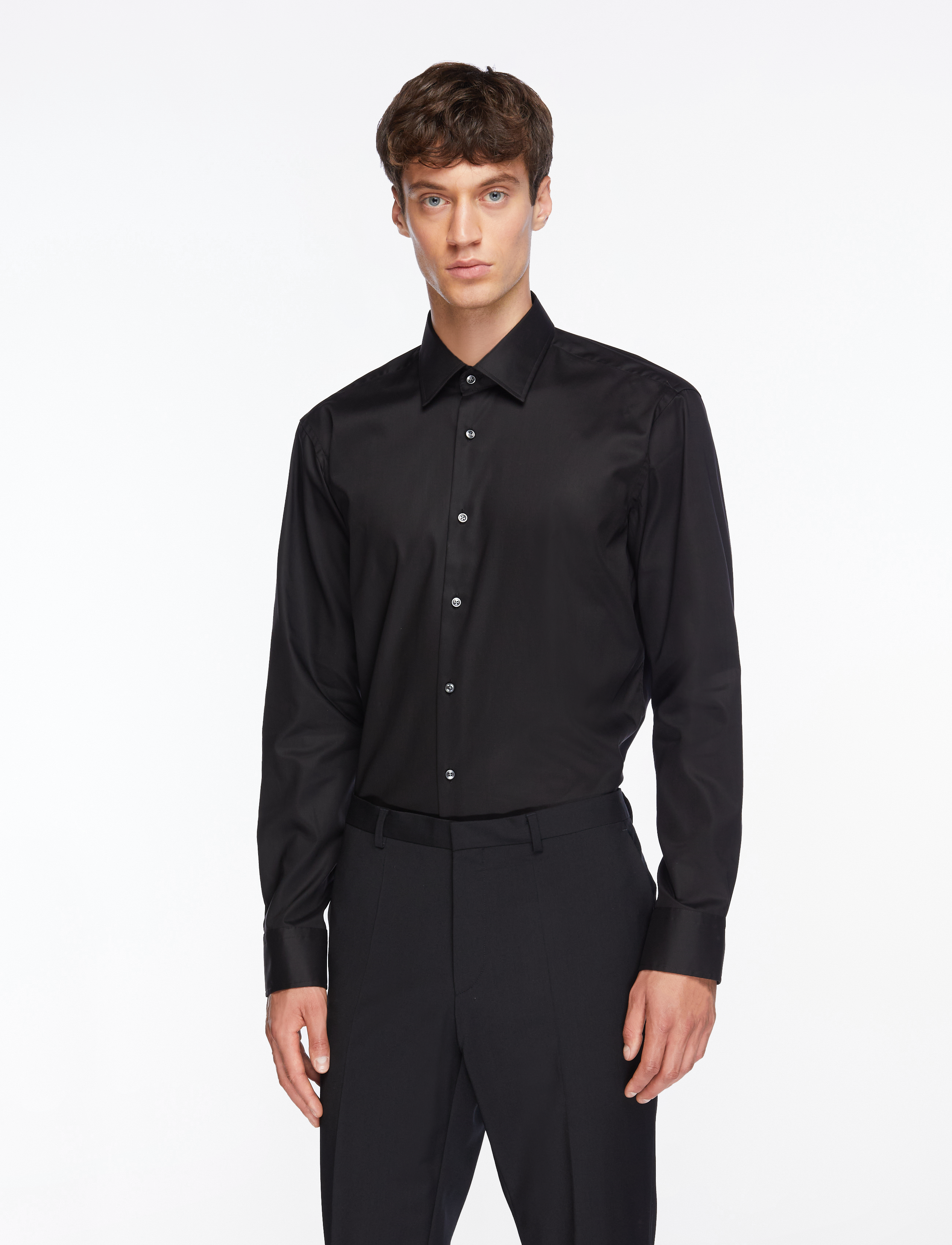 BOSS H-JOE-kent-C1-214 - Skjorter - BLACK / black