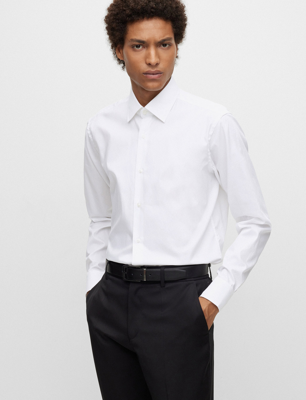 BOSS - H-JOE-kent-C1-214 - formele overhemden - white - 0