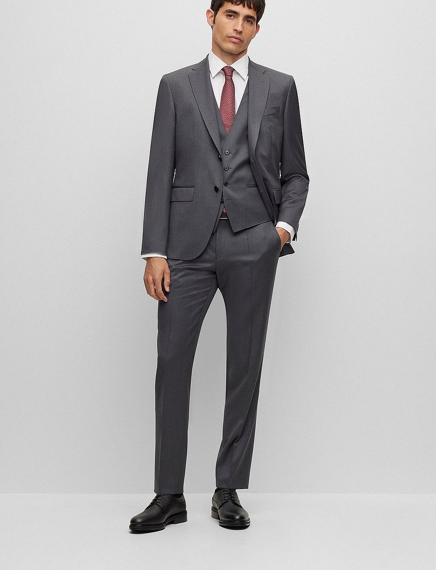 BOSS - H-JOE-kent-C1-214 - formal shirts - white - 0