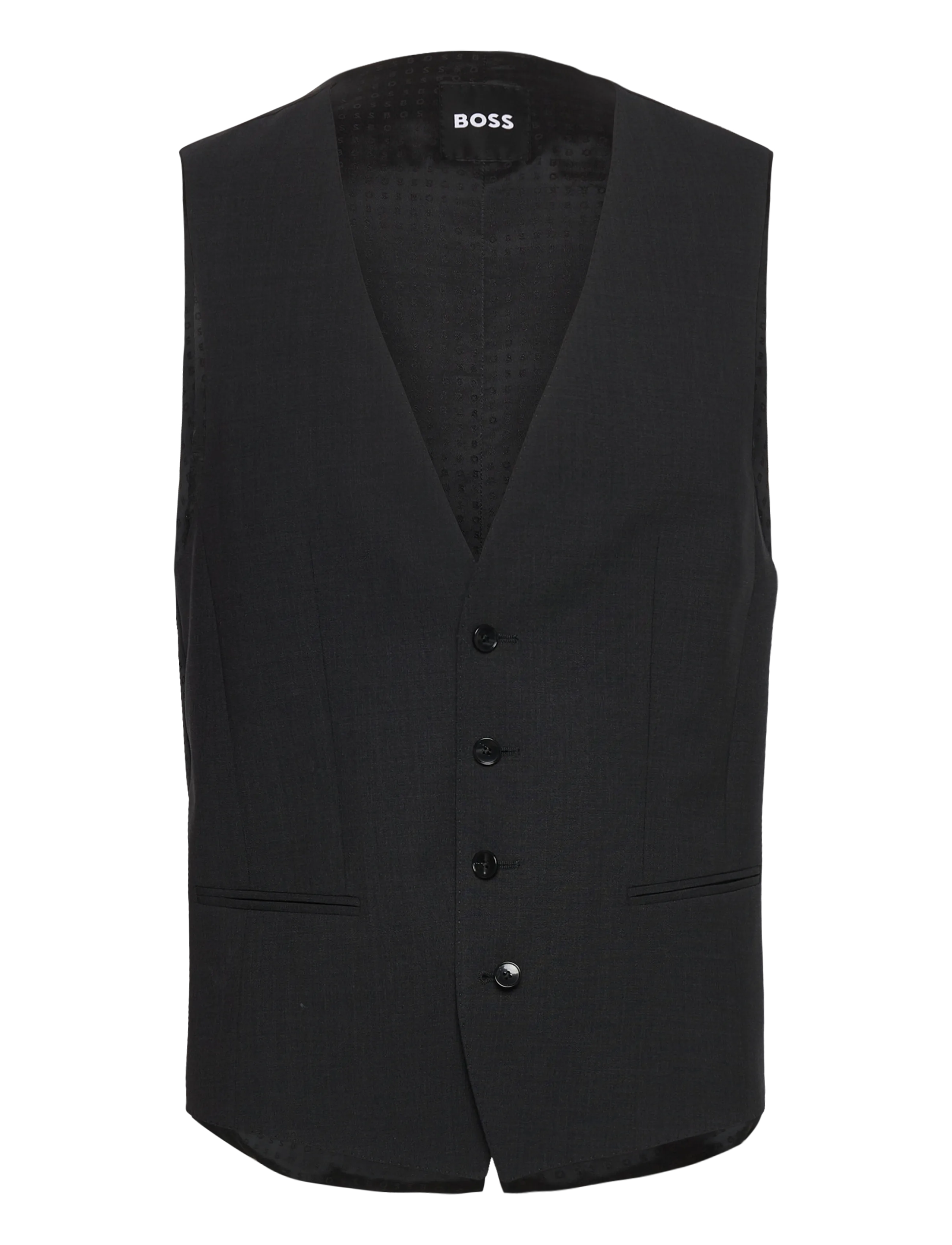 BOSS H-Huge-Vest-MM-224 - Veste - DARK GREY / black