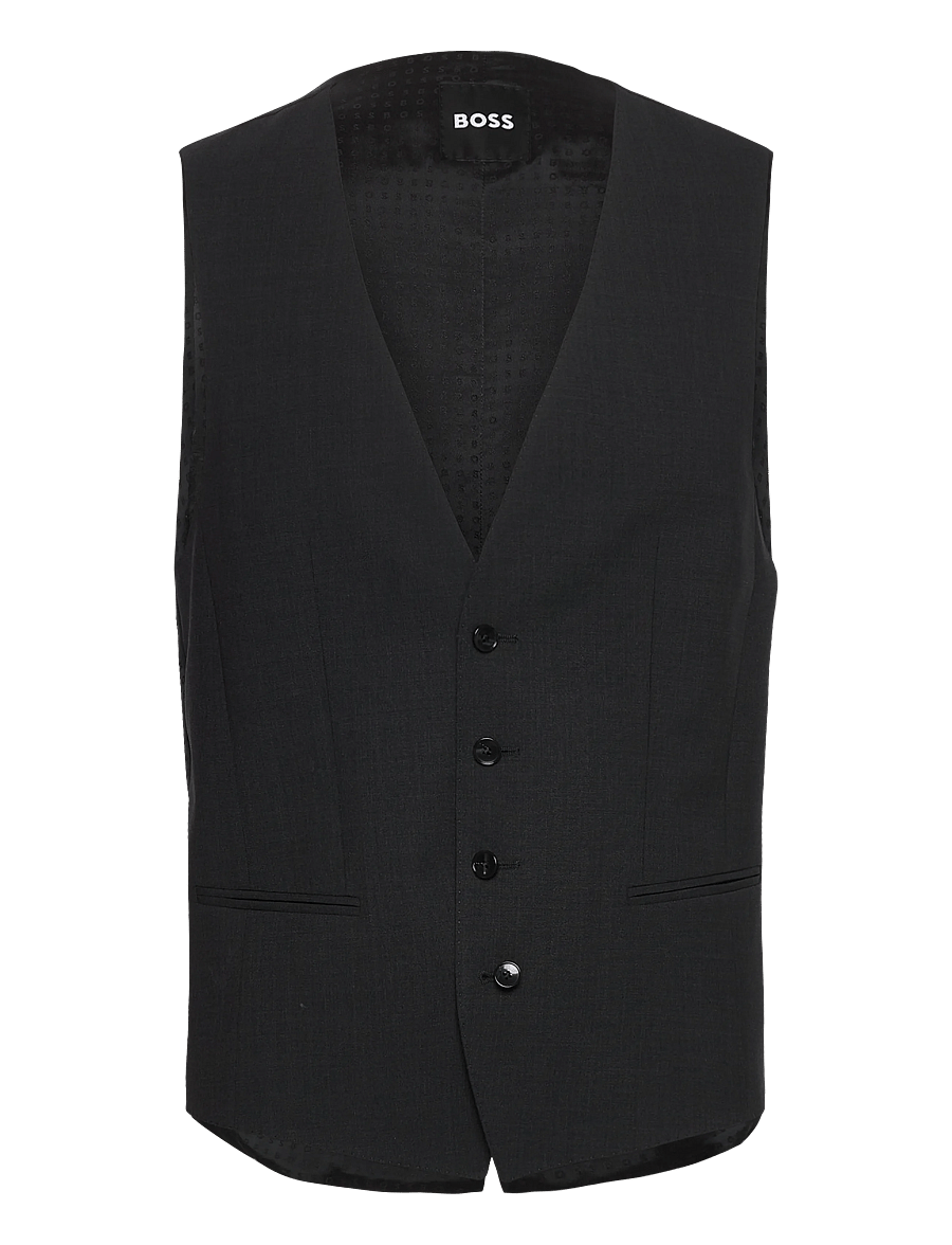 BOSS - H-Huge-Vest-MM-224 - liivit - dark grey - 0