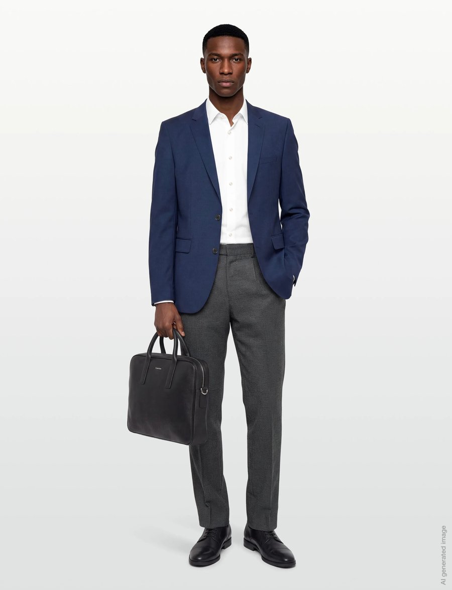 BOSS - H-Jasper-MM-C-224 - enkelknäppta kavajer - open blue - 0