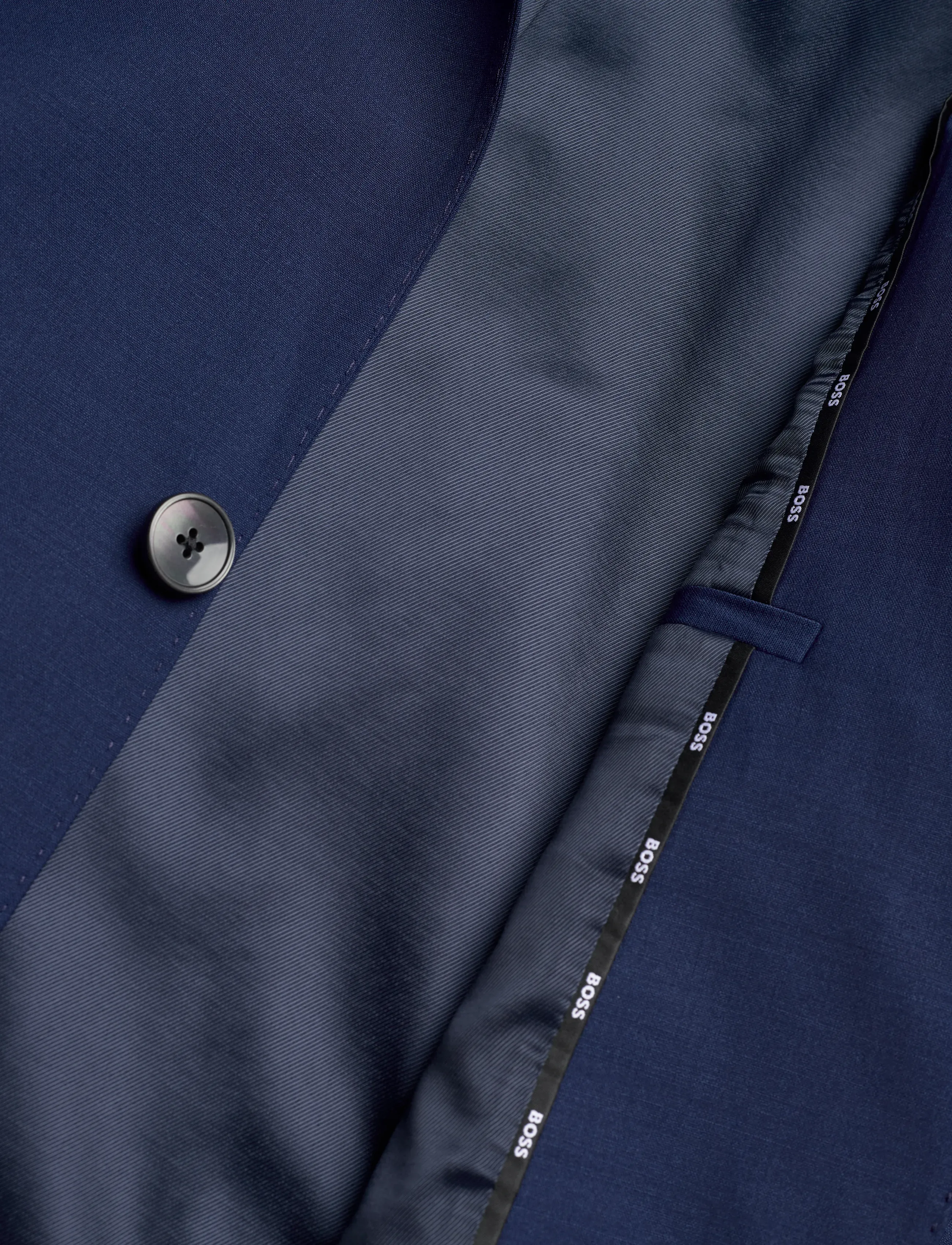BOSS - H-Jasper-MM-C-224 - enkeltradede blazere - open blue - 4