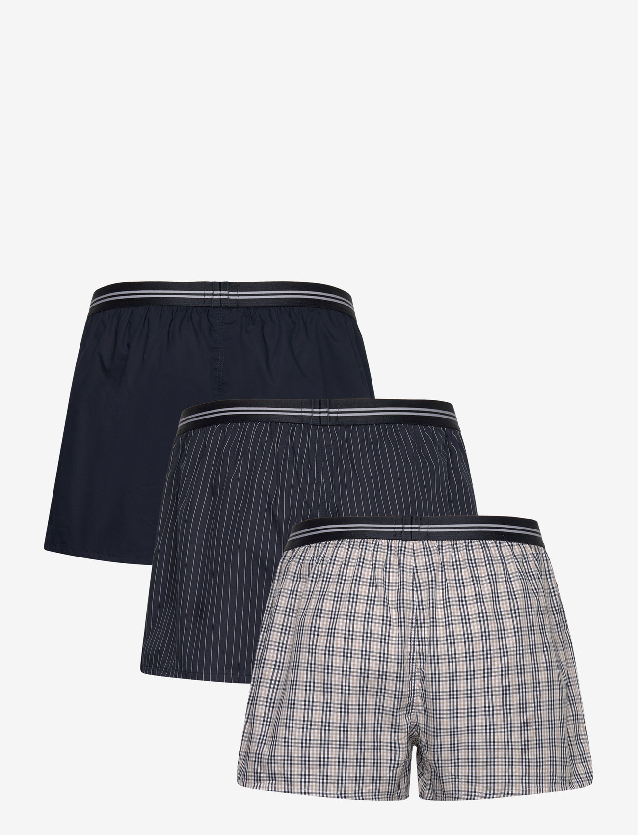 BOSS - 3P Woven Boxer - light beige - 1