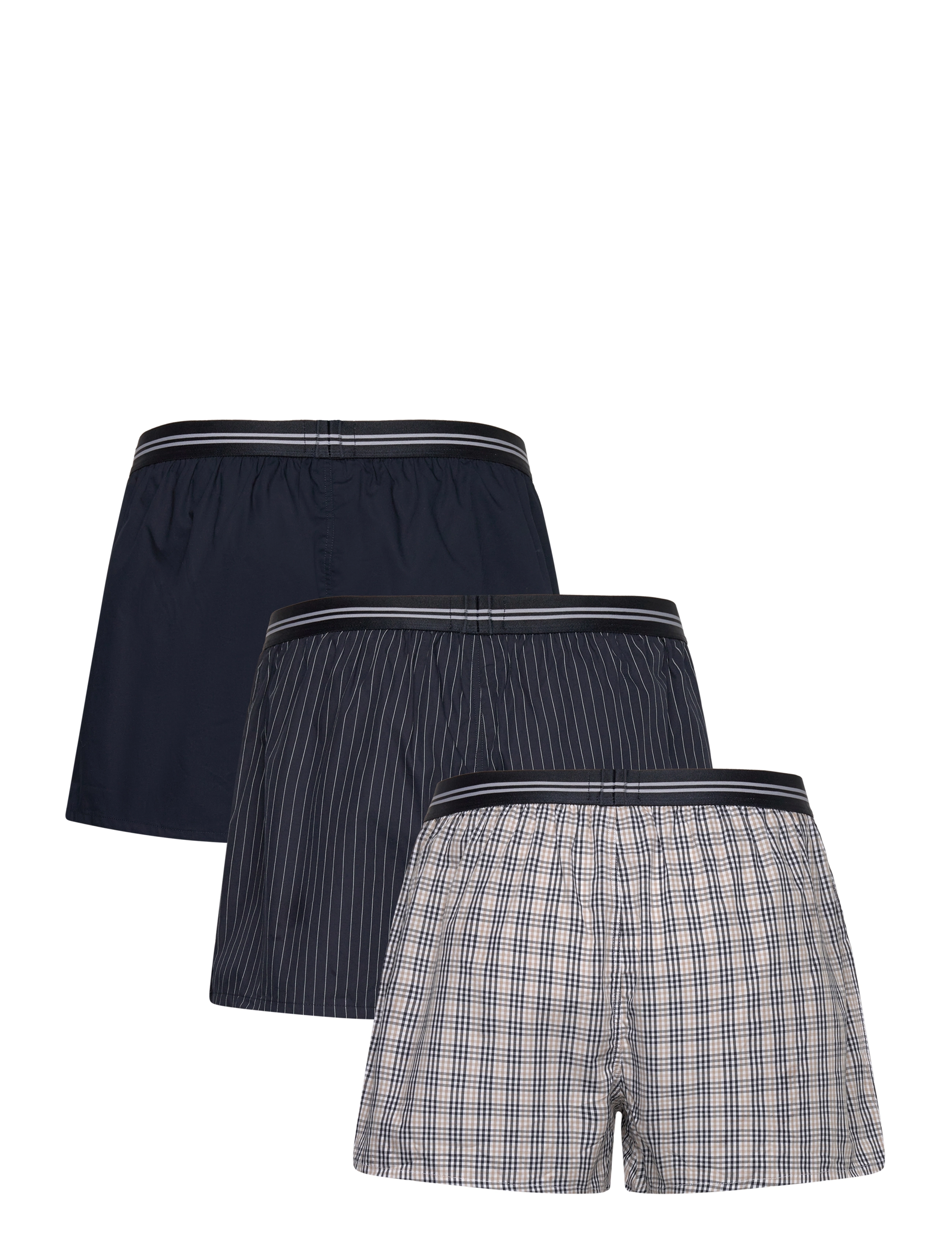 BOSS - 3P Woven Boxer - light beige - 1