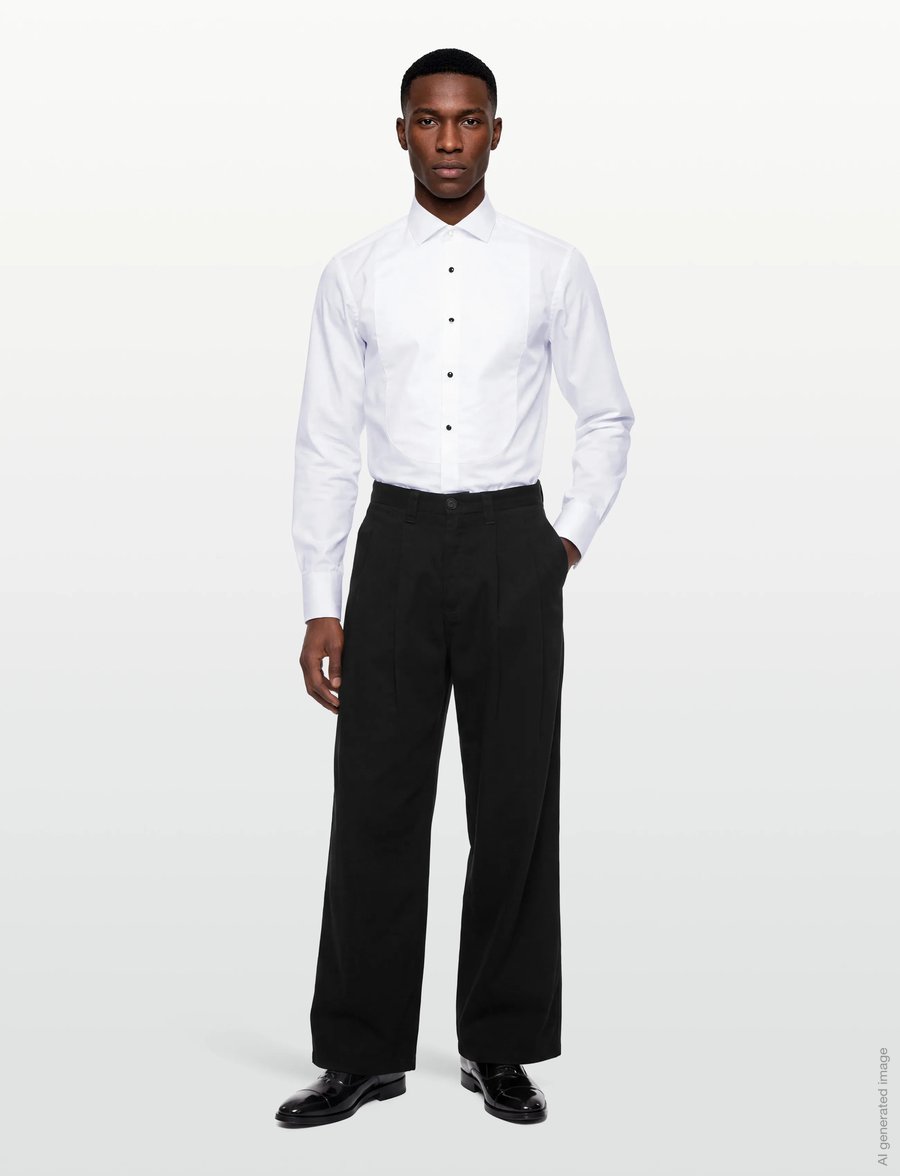 BOSS - H-HANK-TUX3-DC-224 - anzugshemd - white - 0